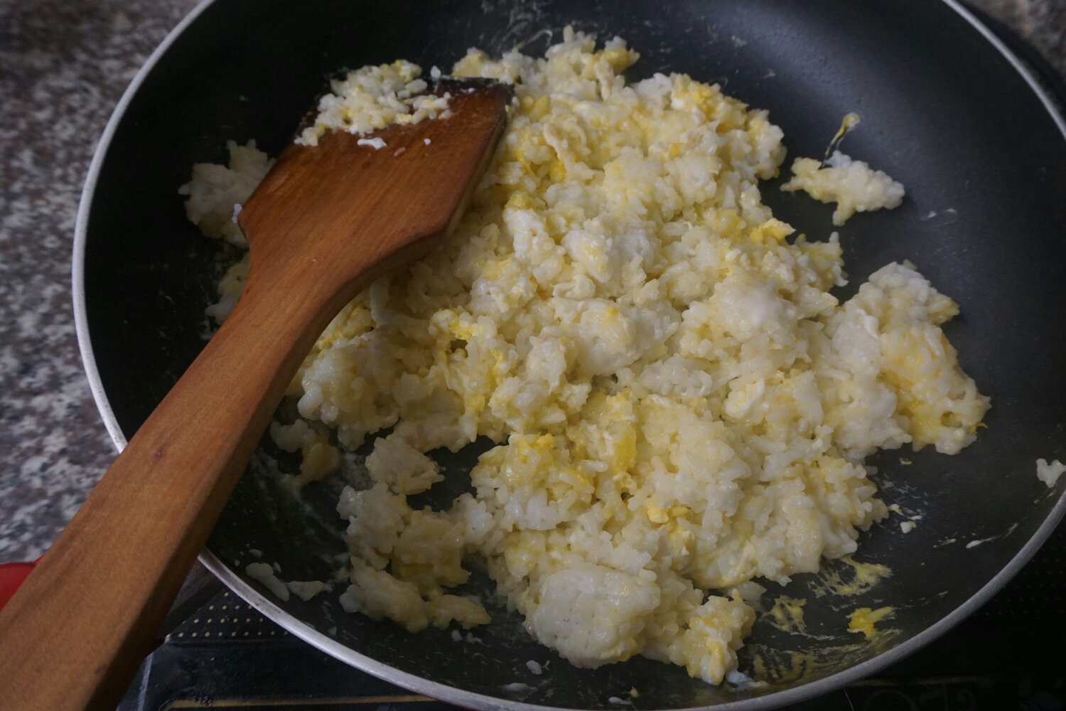 雞蛋炒飯的做法 步骤3
