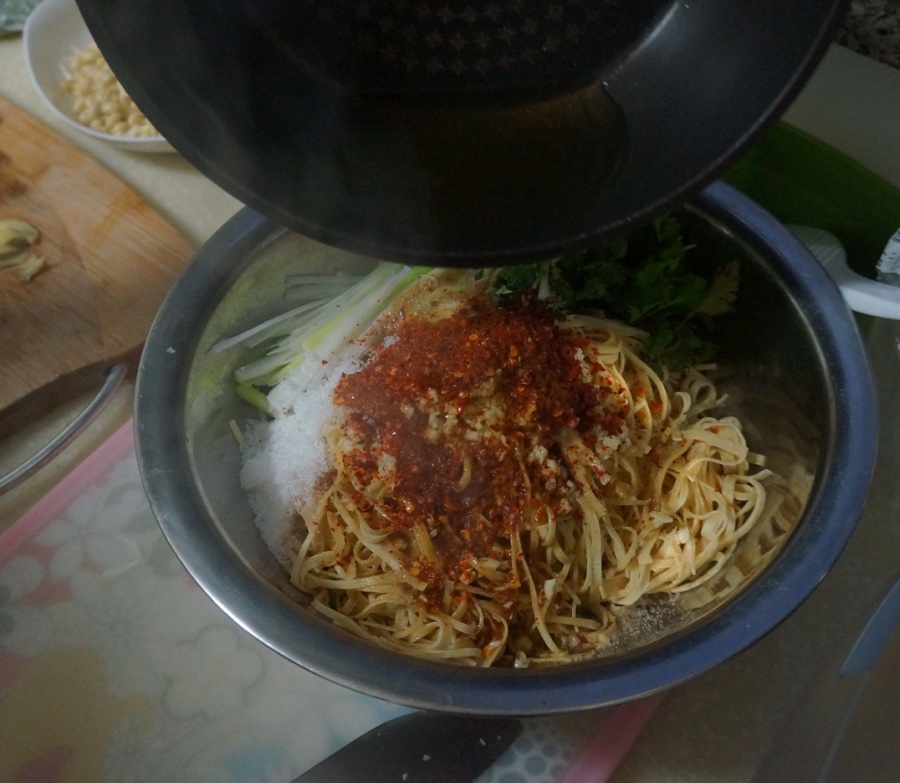 珊瑚三媽媽的韓式拌豆腐絲的做法 步骤11