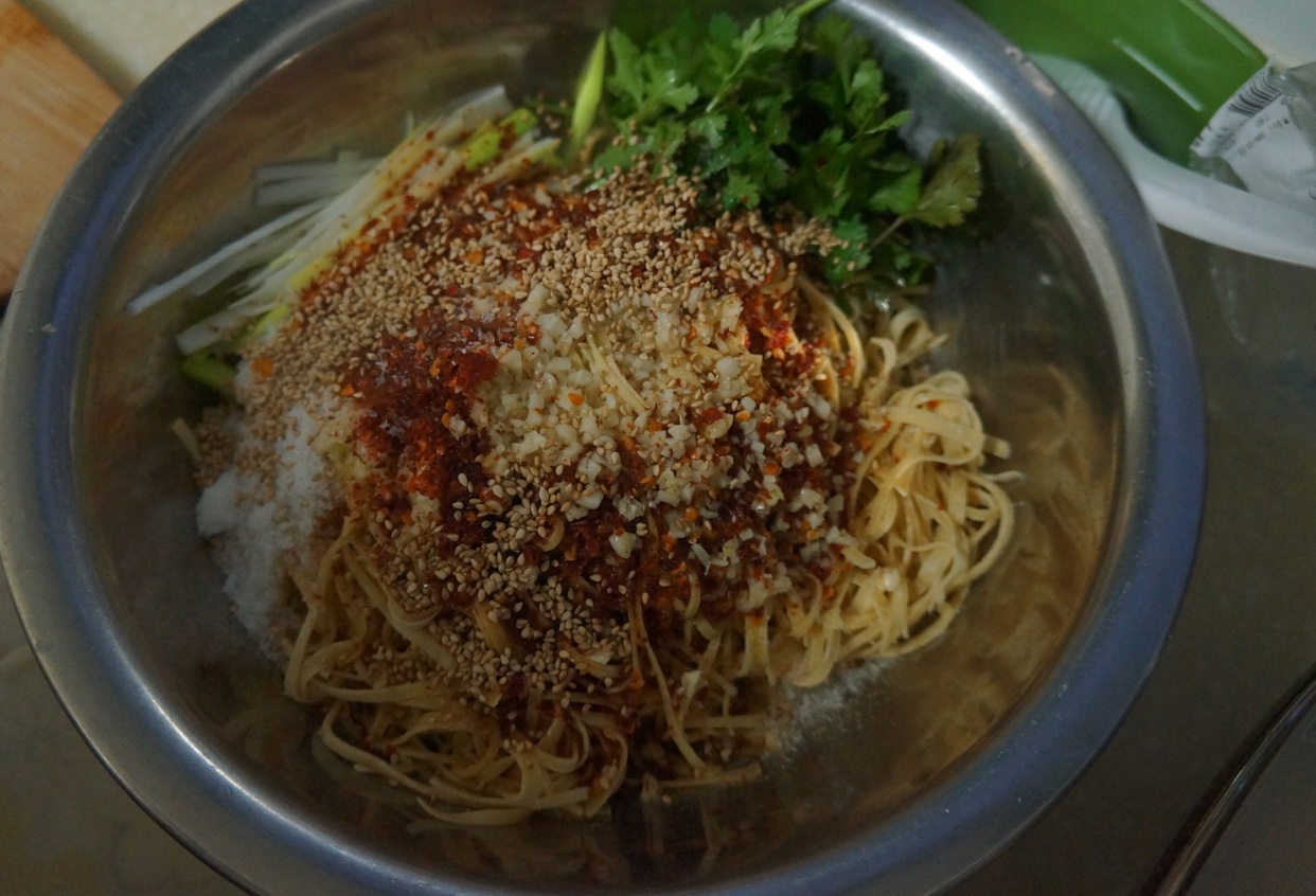 珊瑚三媽媽的韓式拌豆腐絲的做法 步骤12