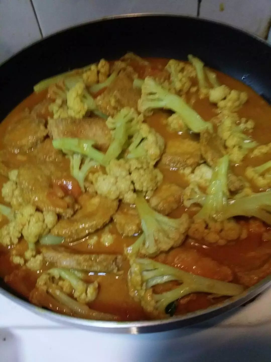 異域風味咖喱花生醬燴時蔬的做法 步骤6