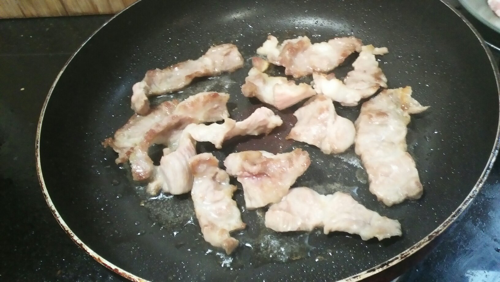 香煎豬頸肉的做法 步骤3