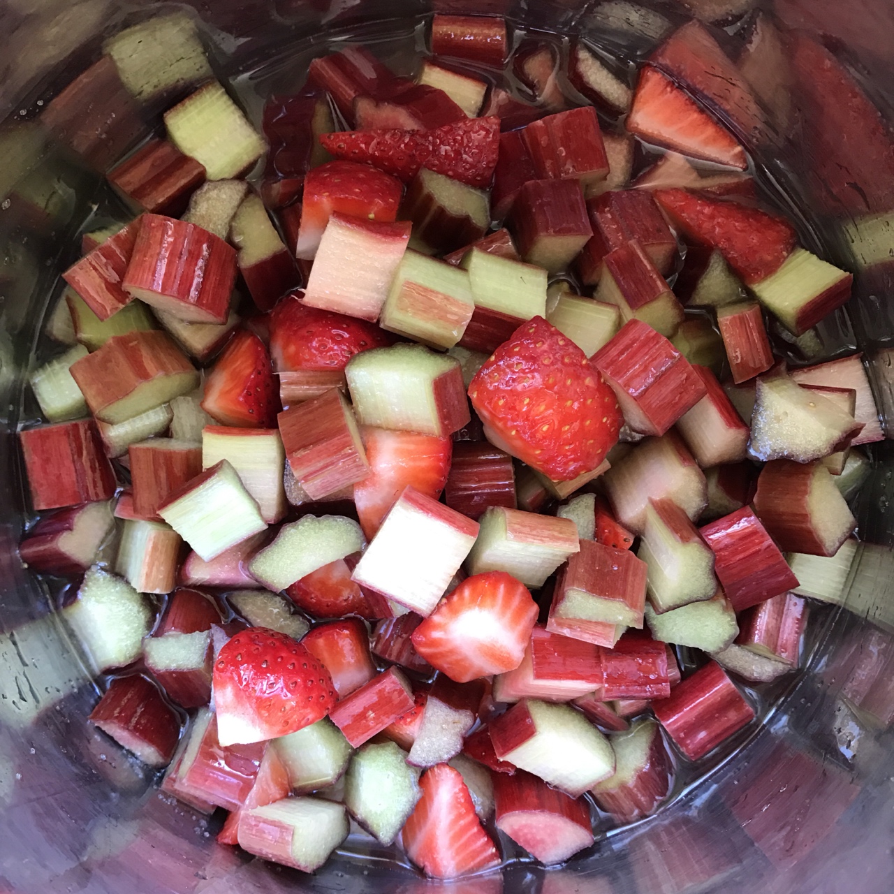 草莓大黃果醬 Rhubarb Compote的做法 步骤4