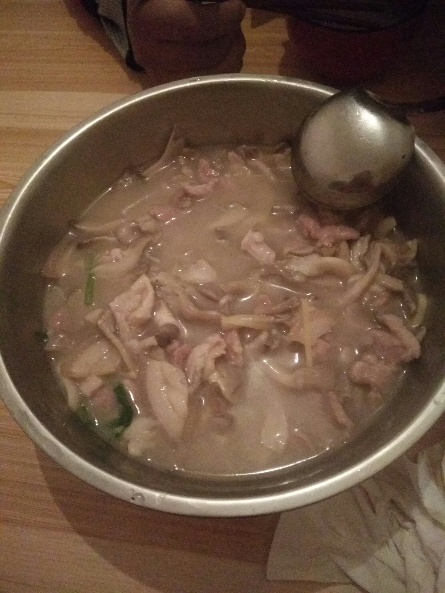 蘑菇肉片湯的做法 步骤5