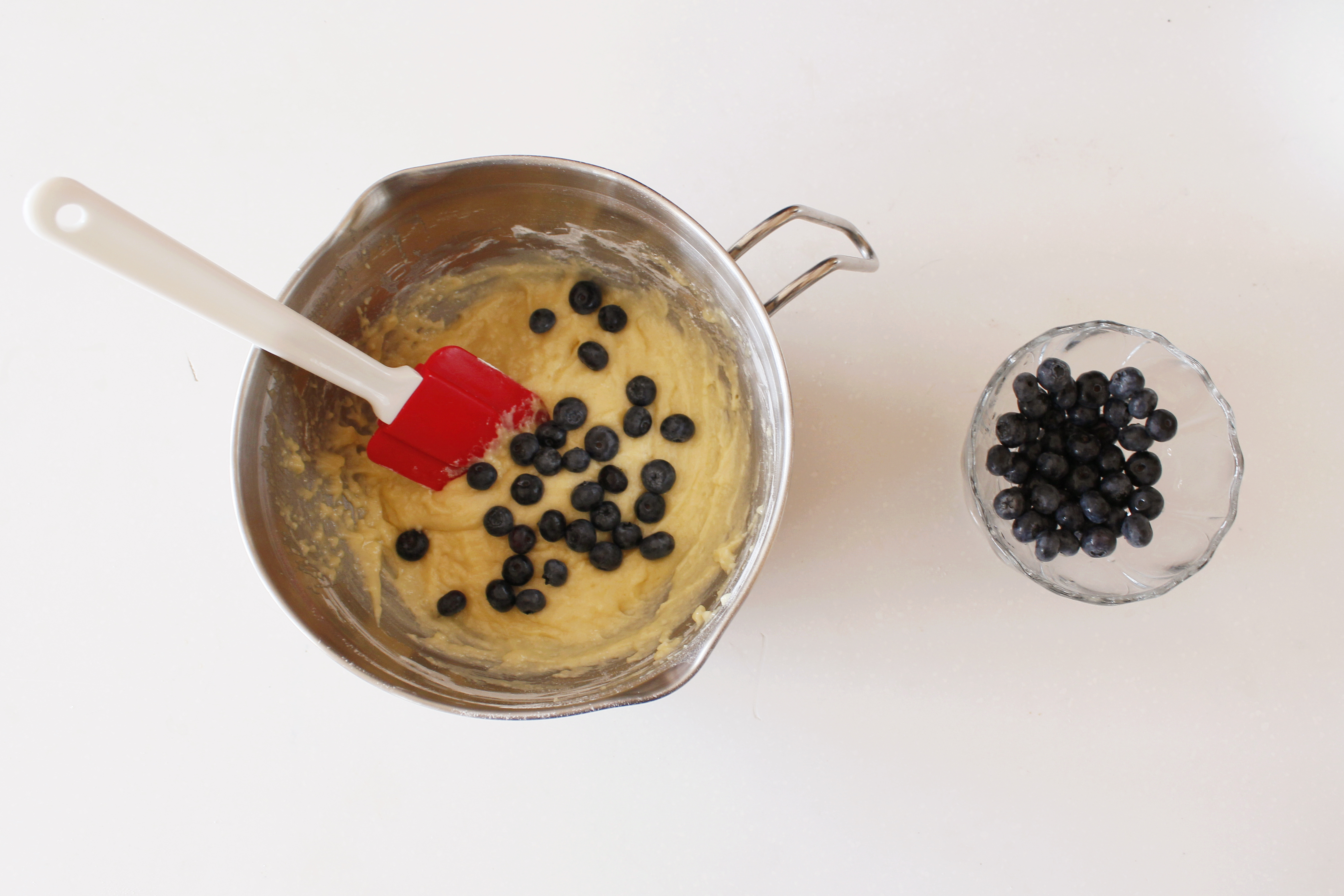 【上烘焙】金寶頂藍莓瑪芬的做法 步骤4