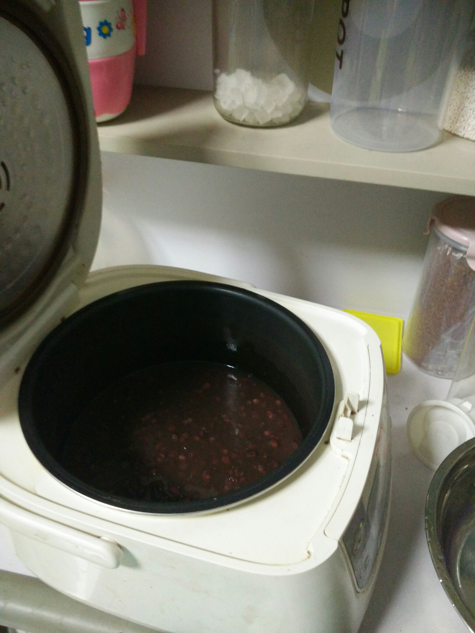 懶人電飯鍋紅豆沙的做法 步骤2