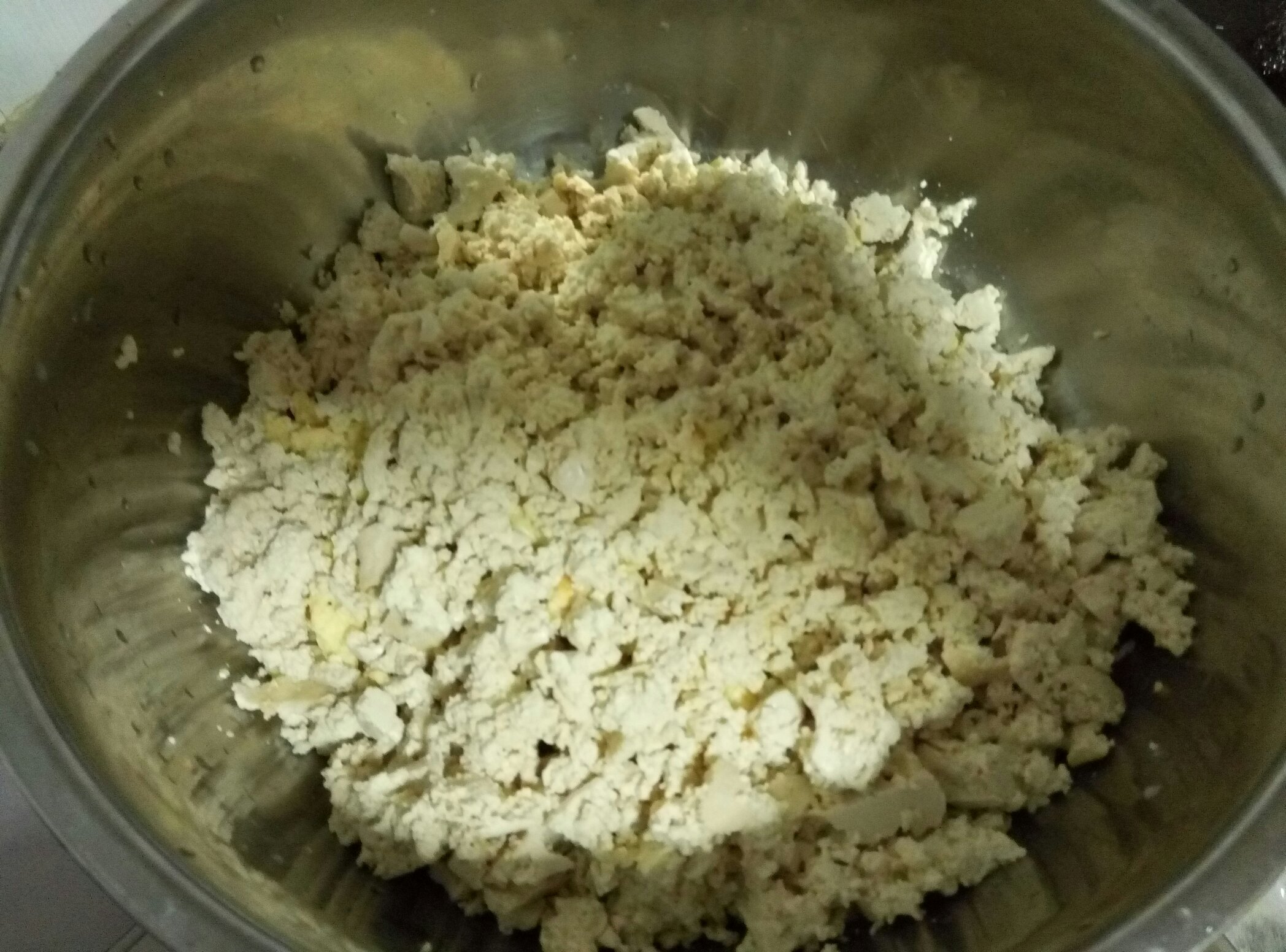 茴香豆腐蒸餃的做法 步骤3