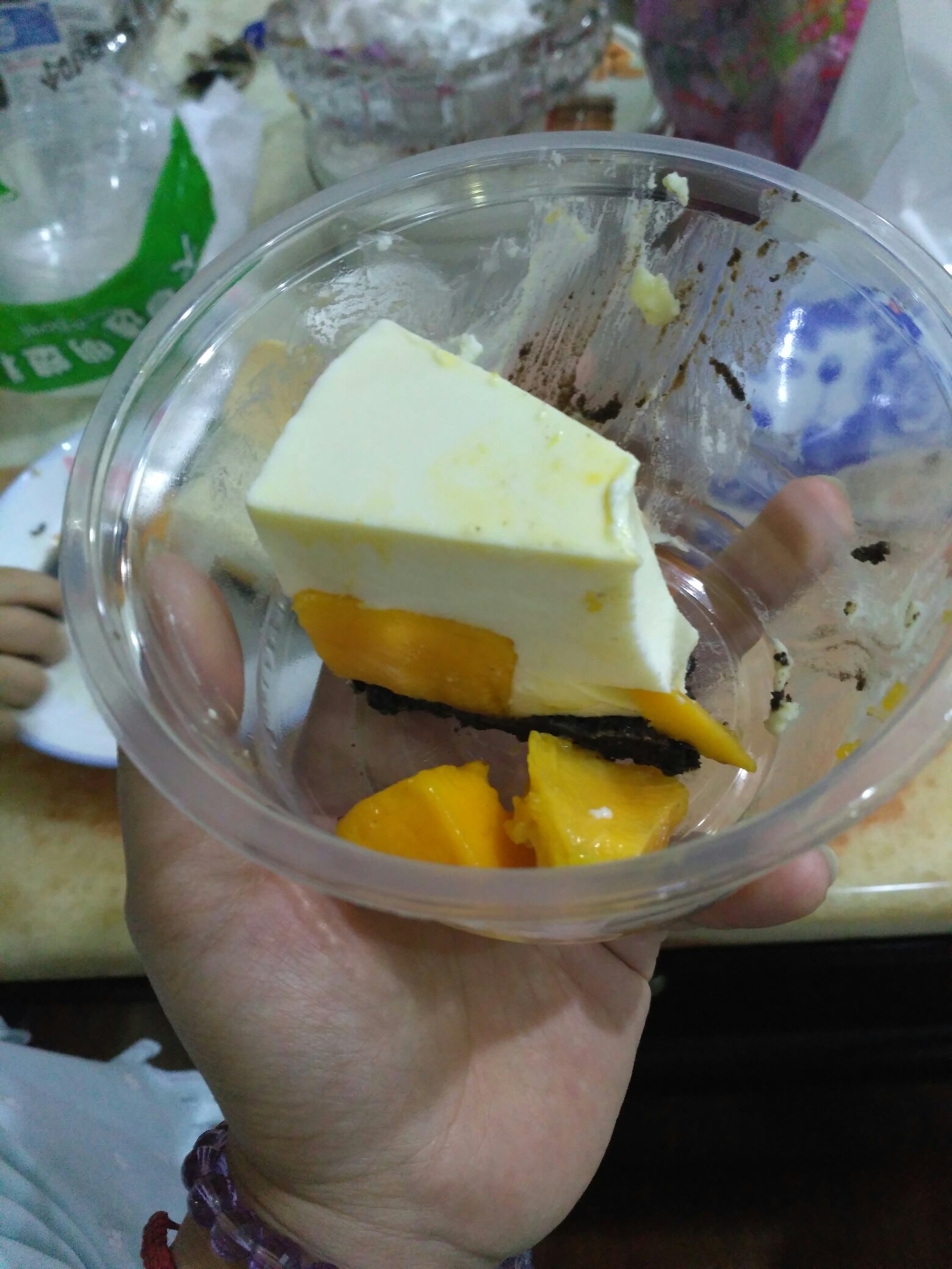 芒果酸奶凍芝士蛋糕的做法 步骤7