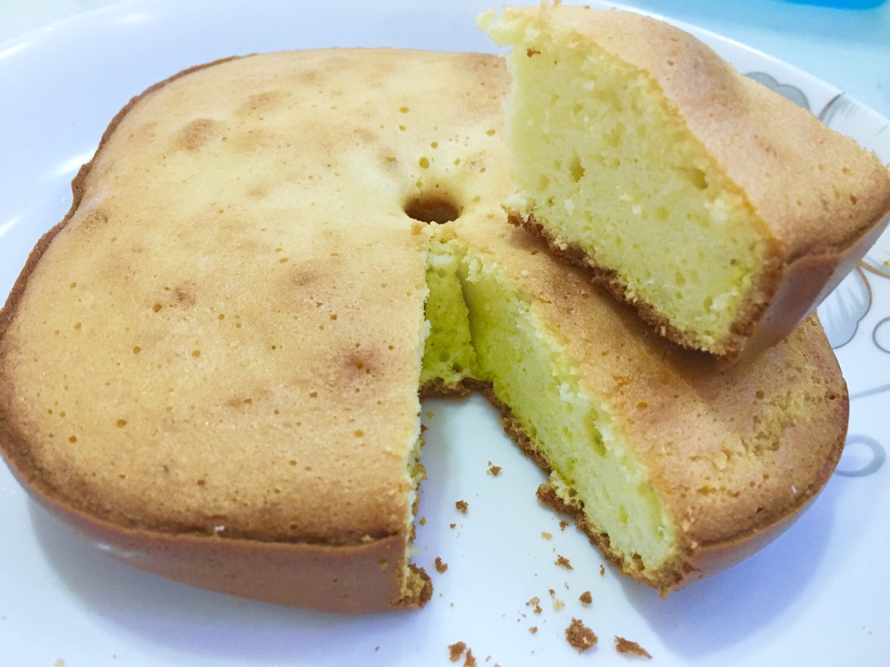 面包機版蛋糕（濃郁蛋香）的做法 步骤7