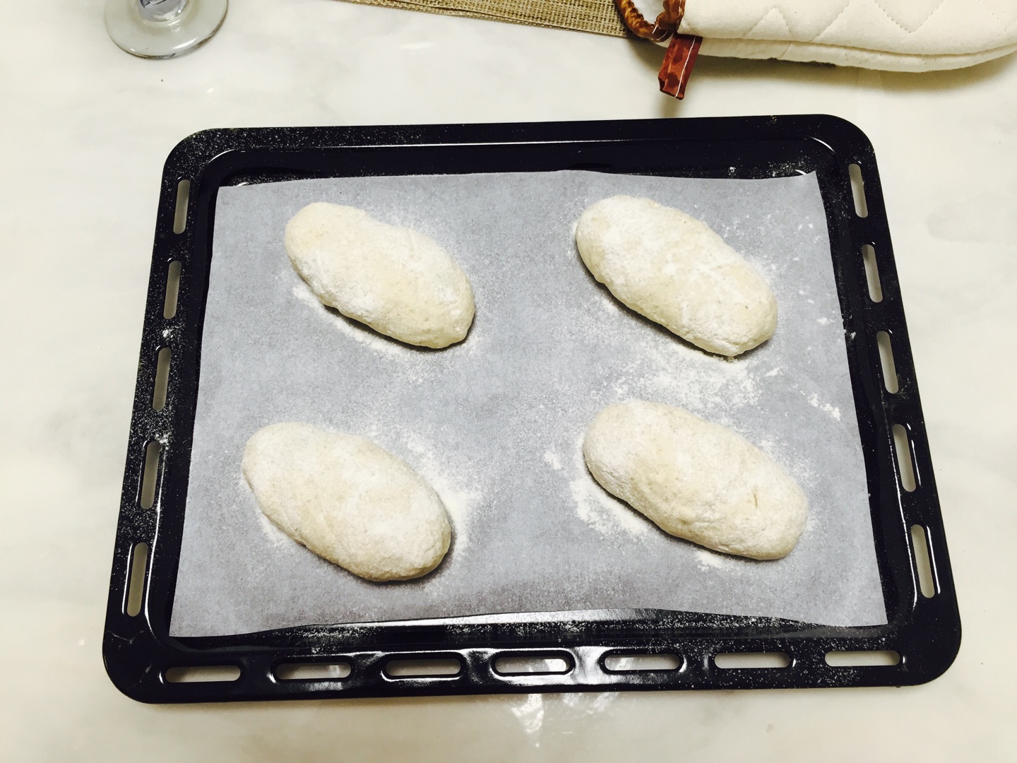 歐式面包（小法棍口感）的做法 步骤3