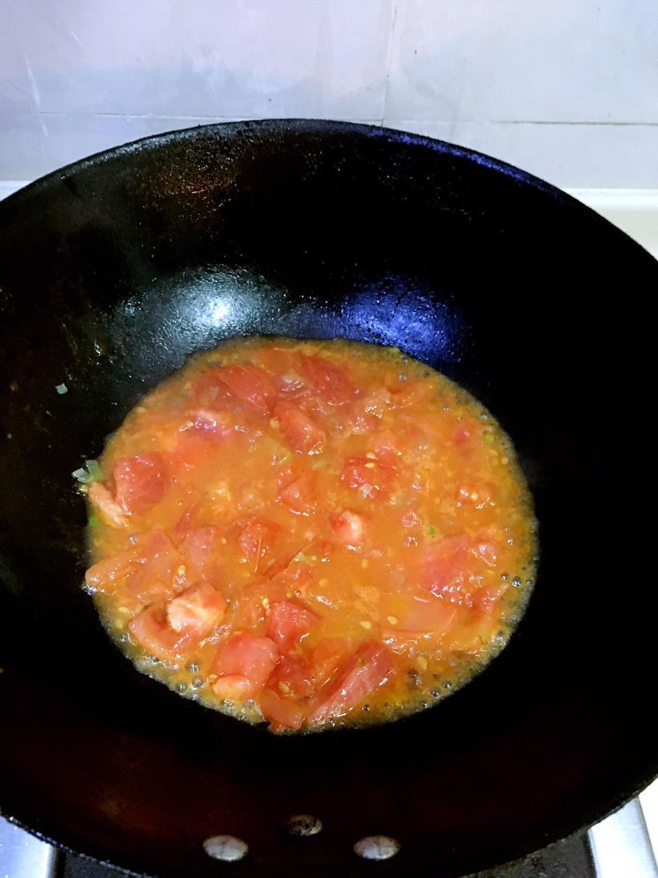 西紅柿土豆炒雞蛋的做法 步骤5