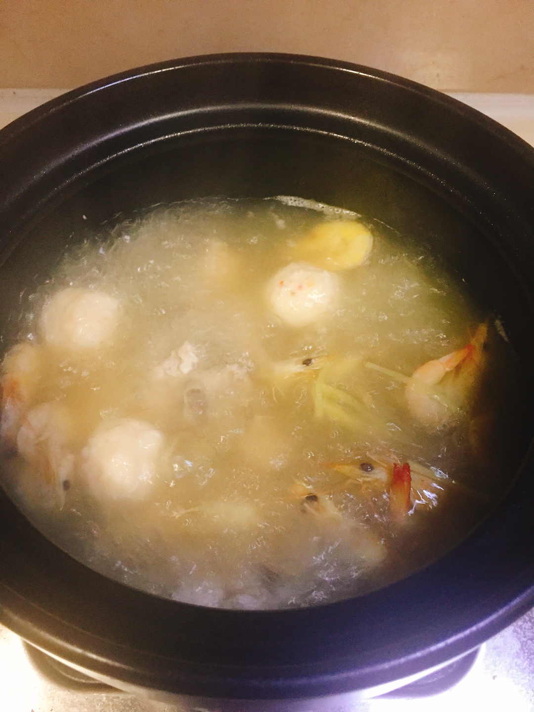 林師傅-海蝦丸海鮮砂鍋粥的做法 步骤3