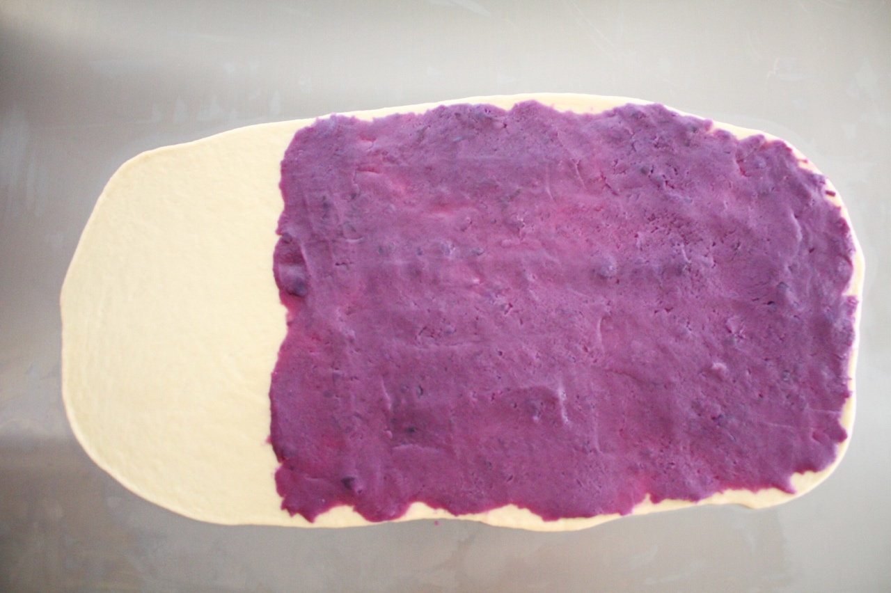 寶寶輔食︰奶香紫薯軟妹面包的做法 步骤6