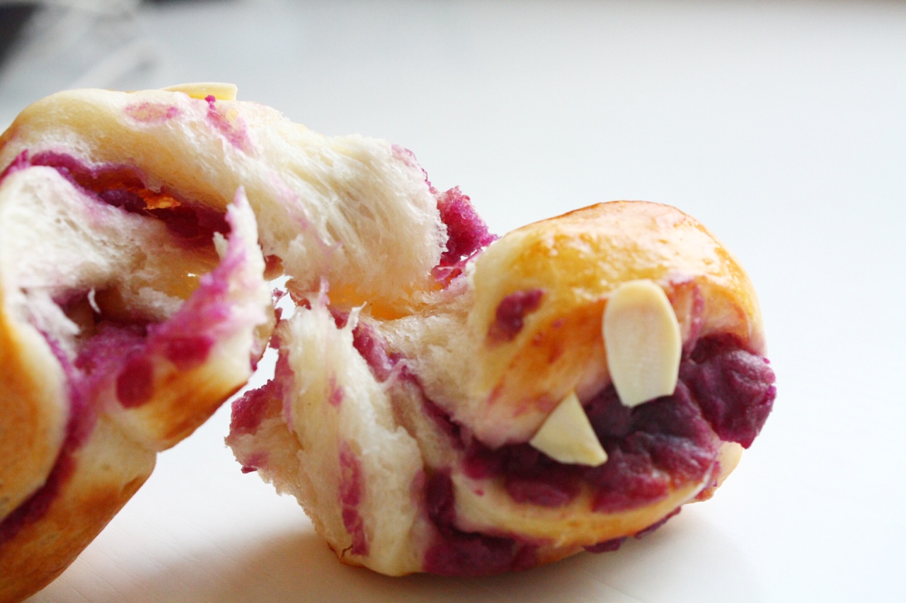 寶寶輔食︰奶香紫薯軟妹面包的做法 步骤16