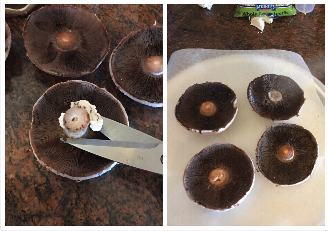 蘑菇土豆泥配小扁豆醬的做法 步骤2