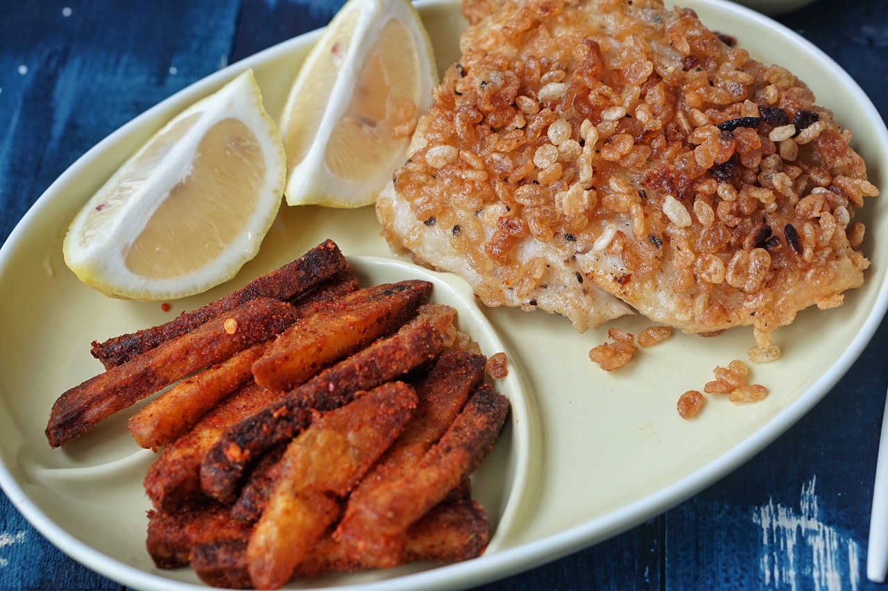 魚柳配薯條︰卜卜米fish&川香chips的做法 步骤11