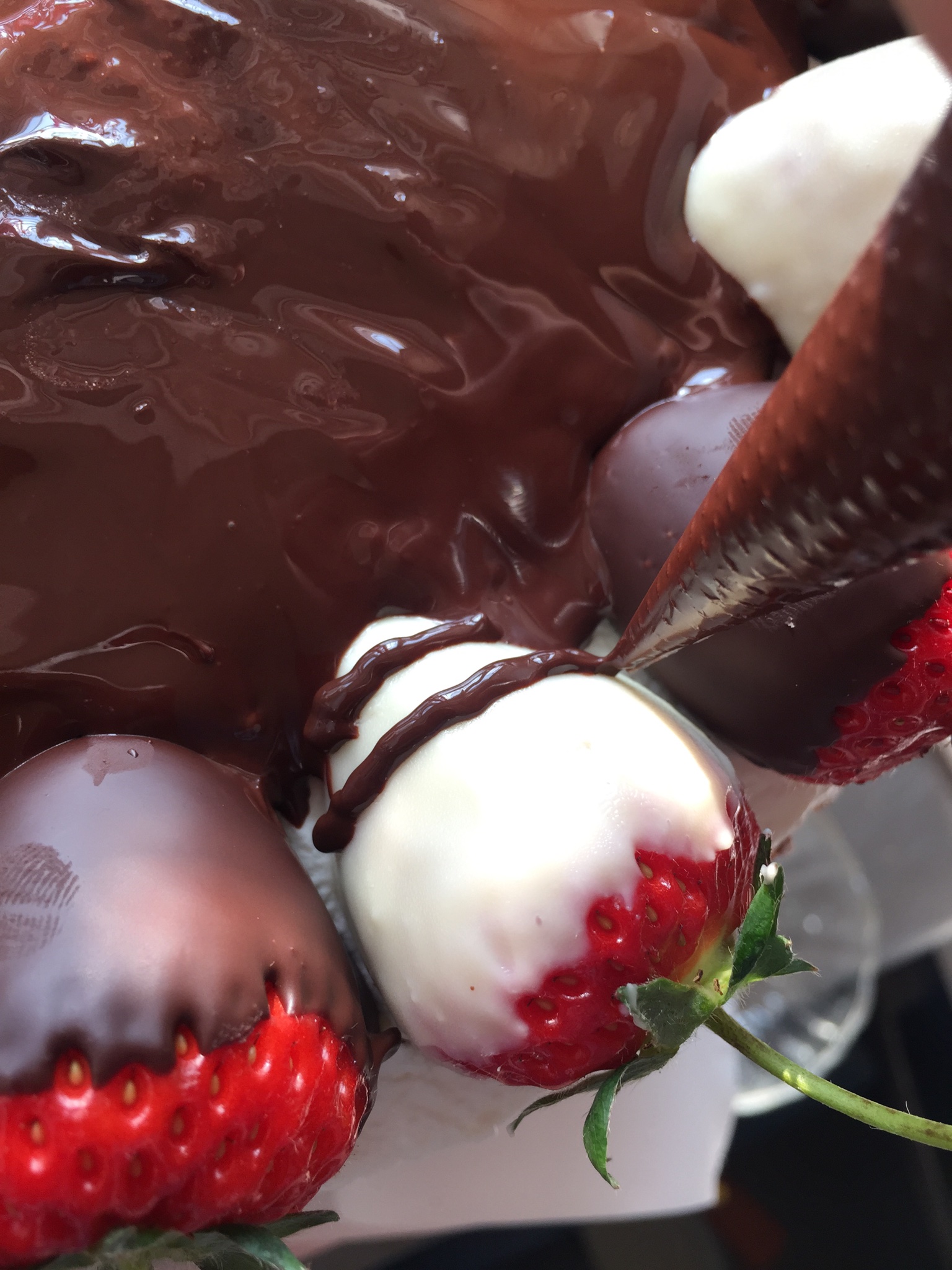 草莓巧克力裸蛋糕的做法 步骤16