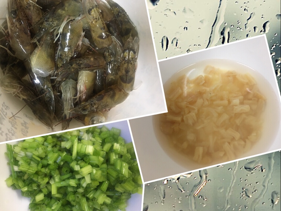 干貝鮮蝦海鮮粥的做法 步骤1