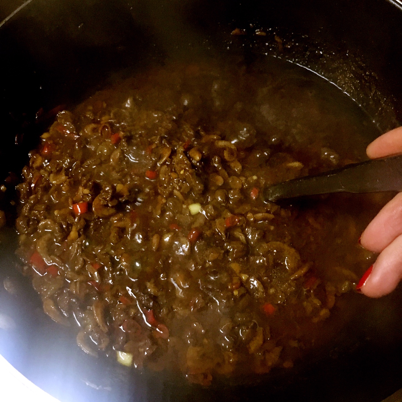 牛肉蝦米醬的做法 步骤2