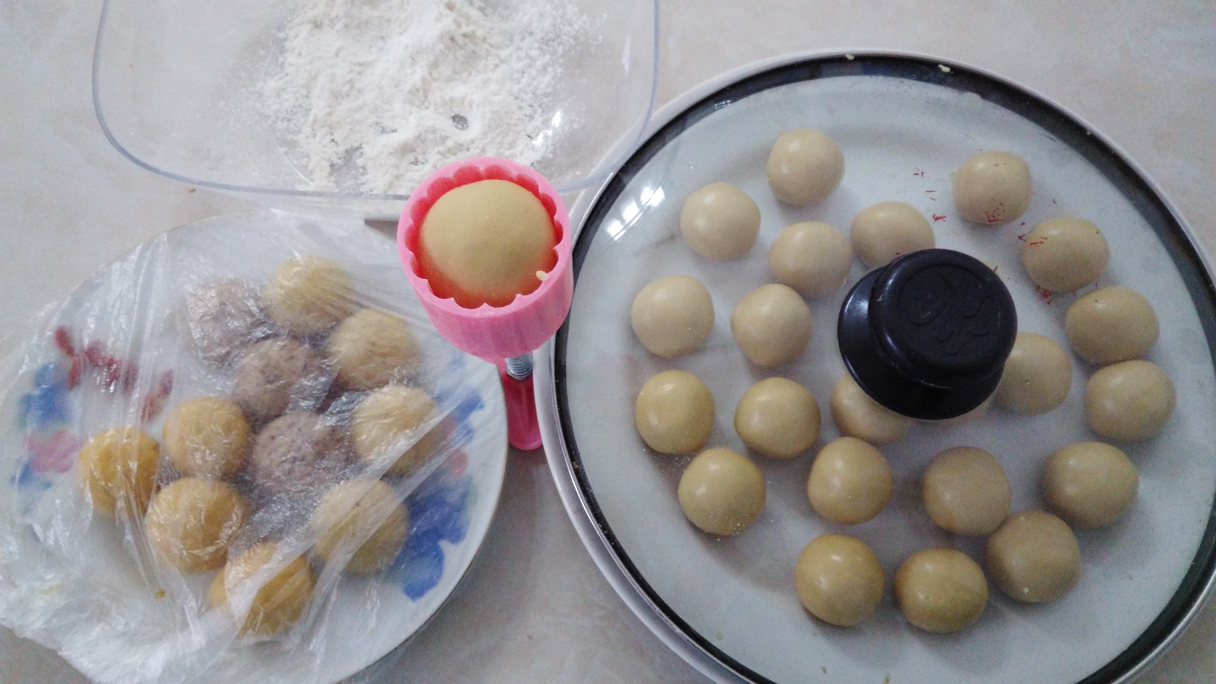 低油低糖的廣式月餅 和 低油低糖型月餅餡配方的做法 步骤13