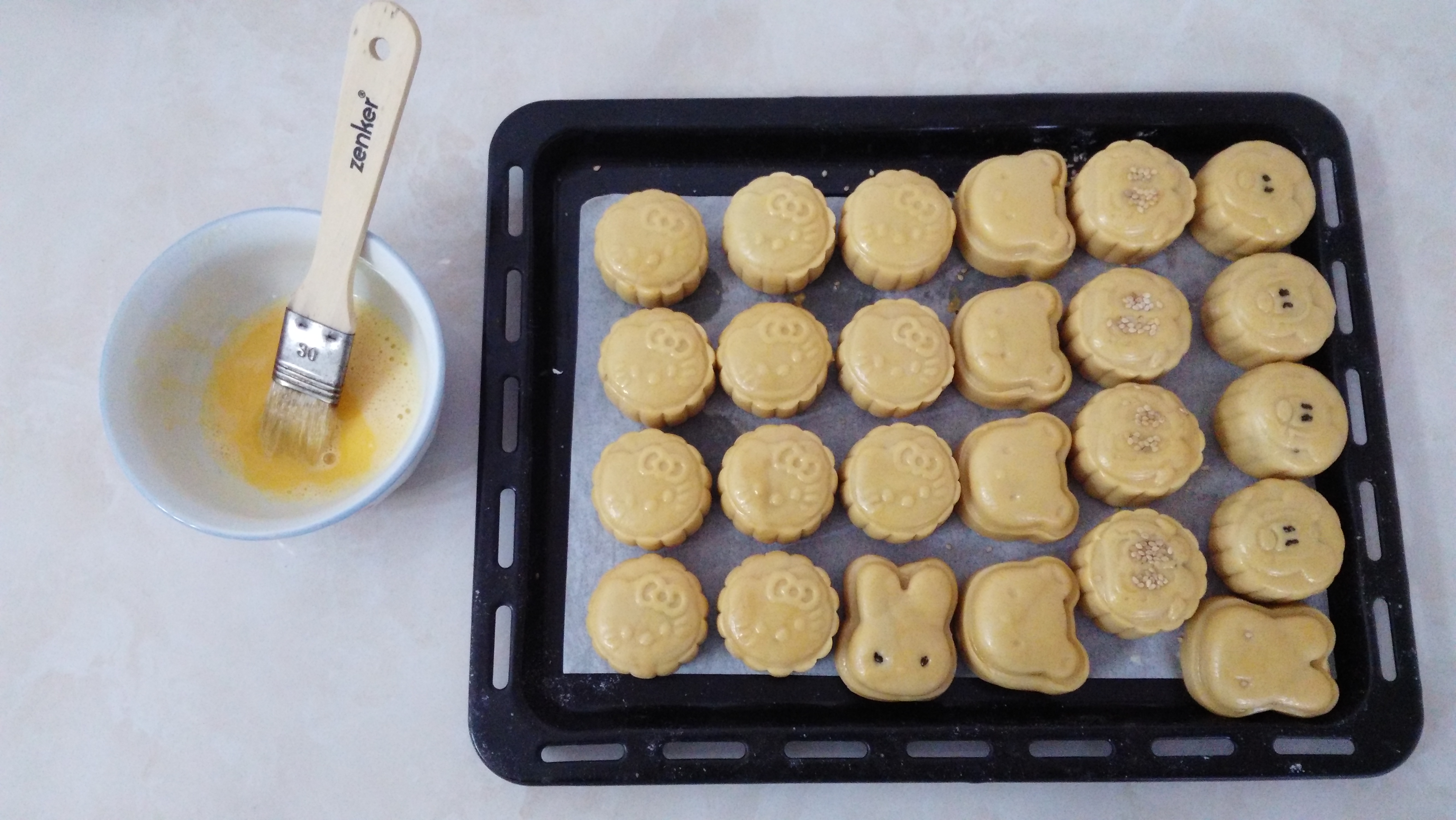 低油低糖的廣式月餅 和 低油低糖型月餅餡配方的做法 步骤21
