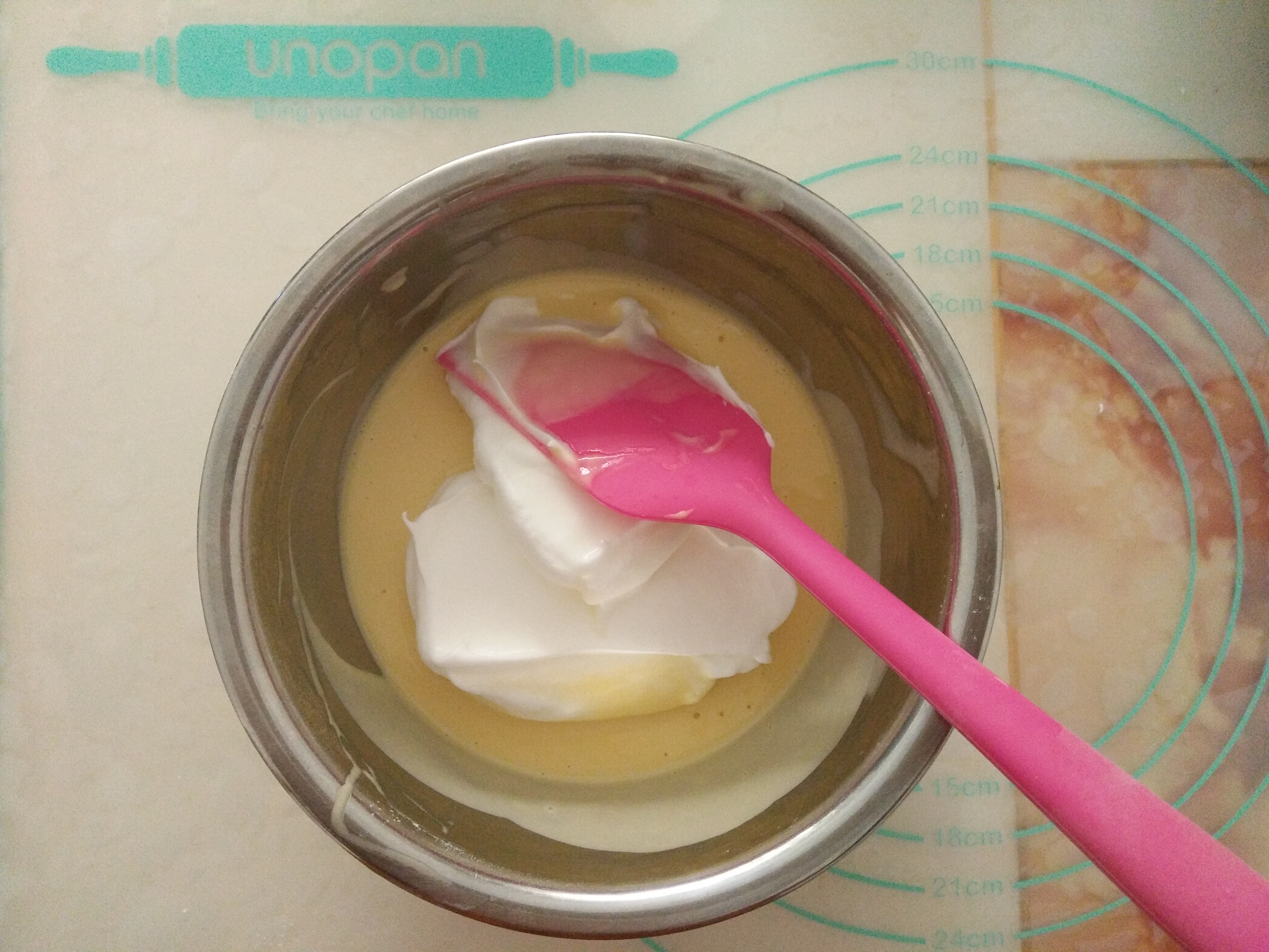 清爽低脂的無油酸奶蛋糕的做法 步骤10