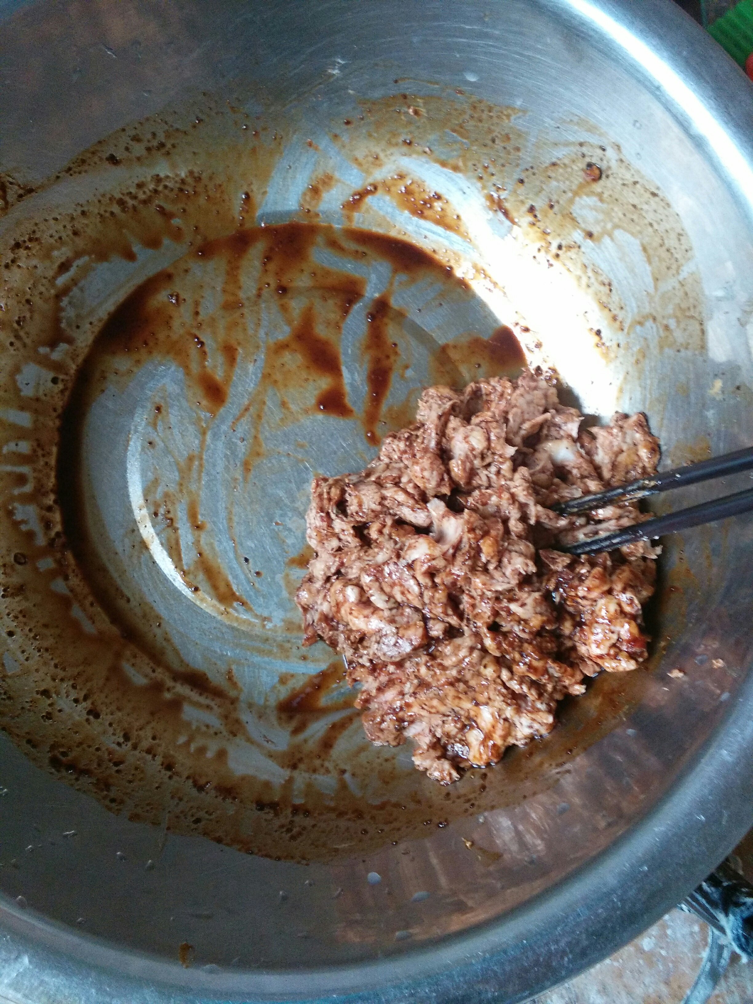 蘿卜絲餃子（和餡，和面）的做法 步骤2