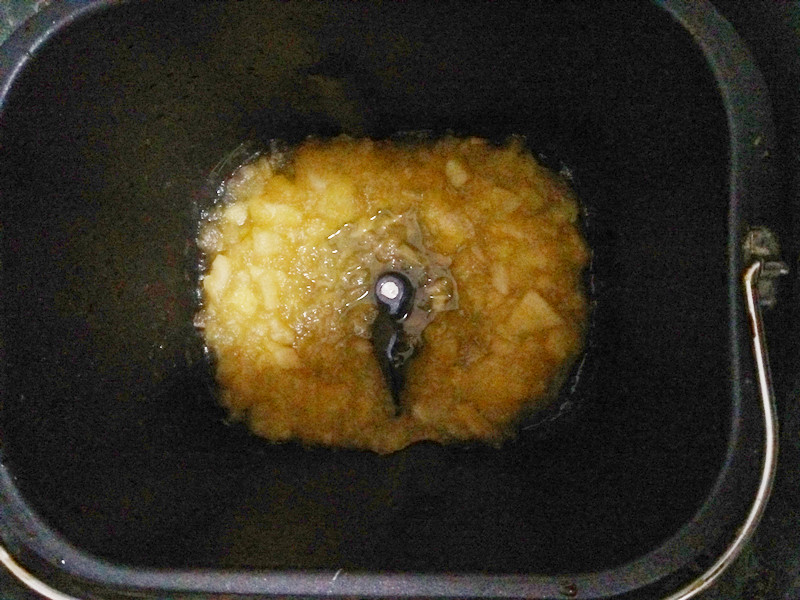 面包機版蘋果醬的做法 步骤4