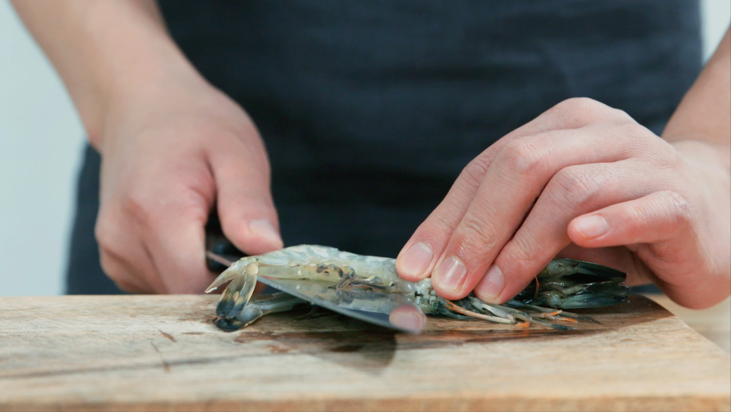 大蝦燒白菜∣美食台的做法 步骤4