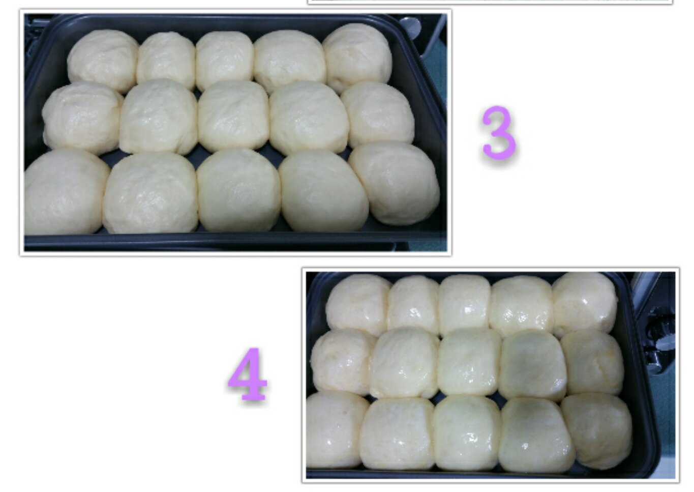 無油奶黃拉絲小餐包（一次性發酵簡易版）的做法 步骤10