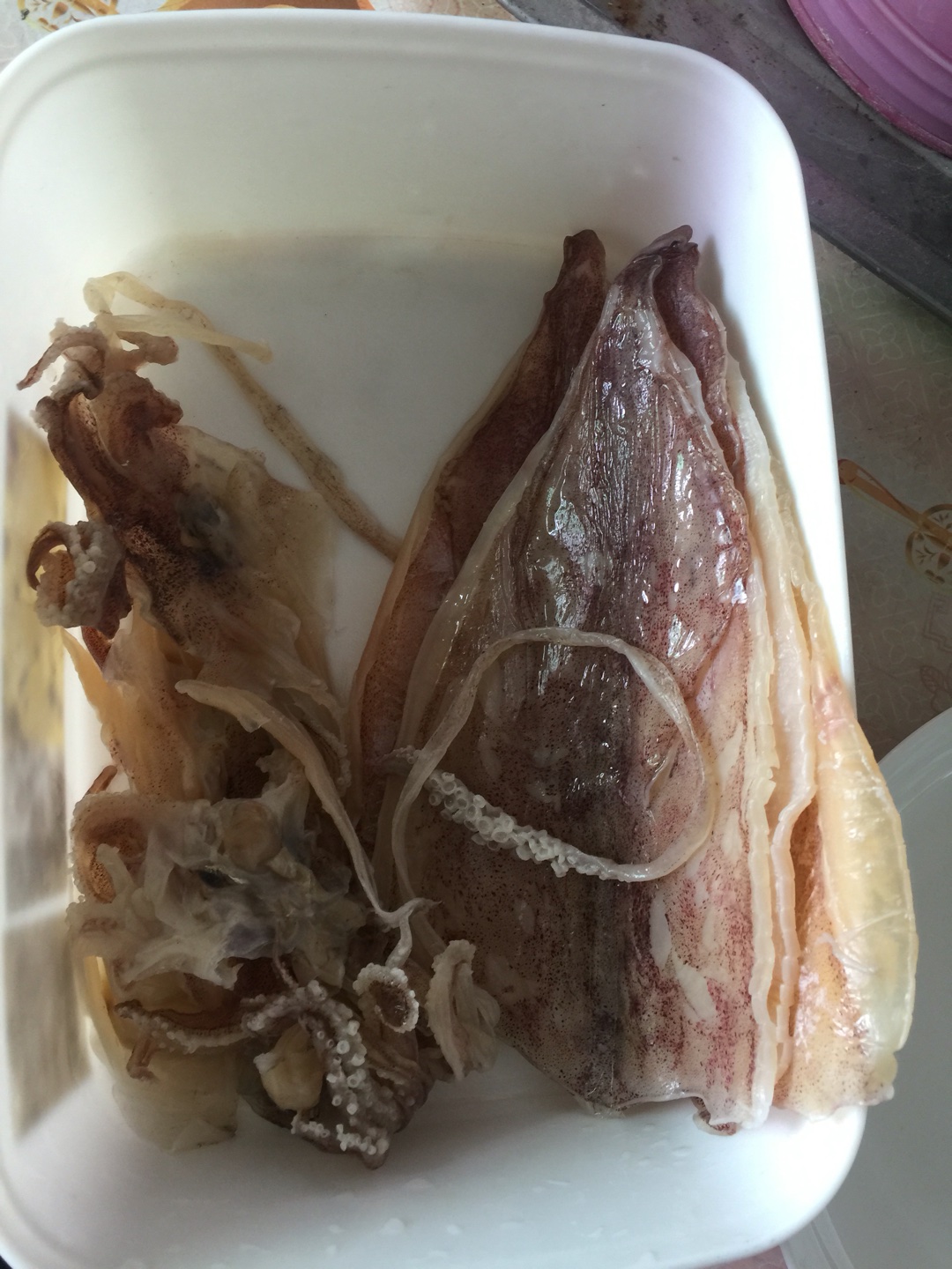 電飯煲烤魷魚的做法 步骤1
