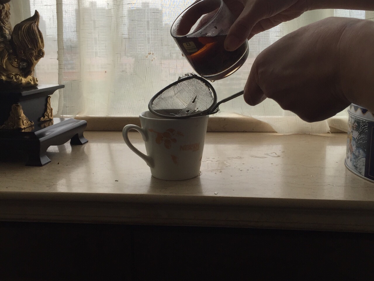 花生巧克力奶茶的做法 步骤4