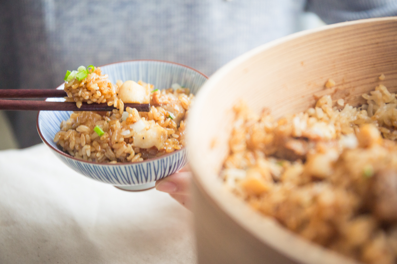 【秋冬】鮑魚排骨蒸糯米飯的做法 步骤18