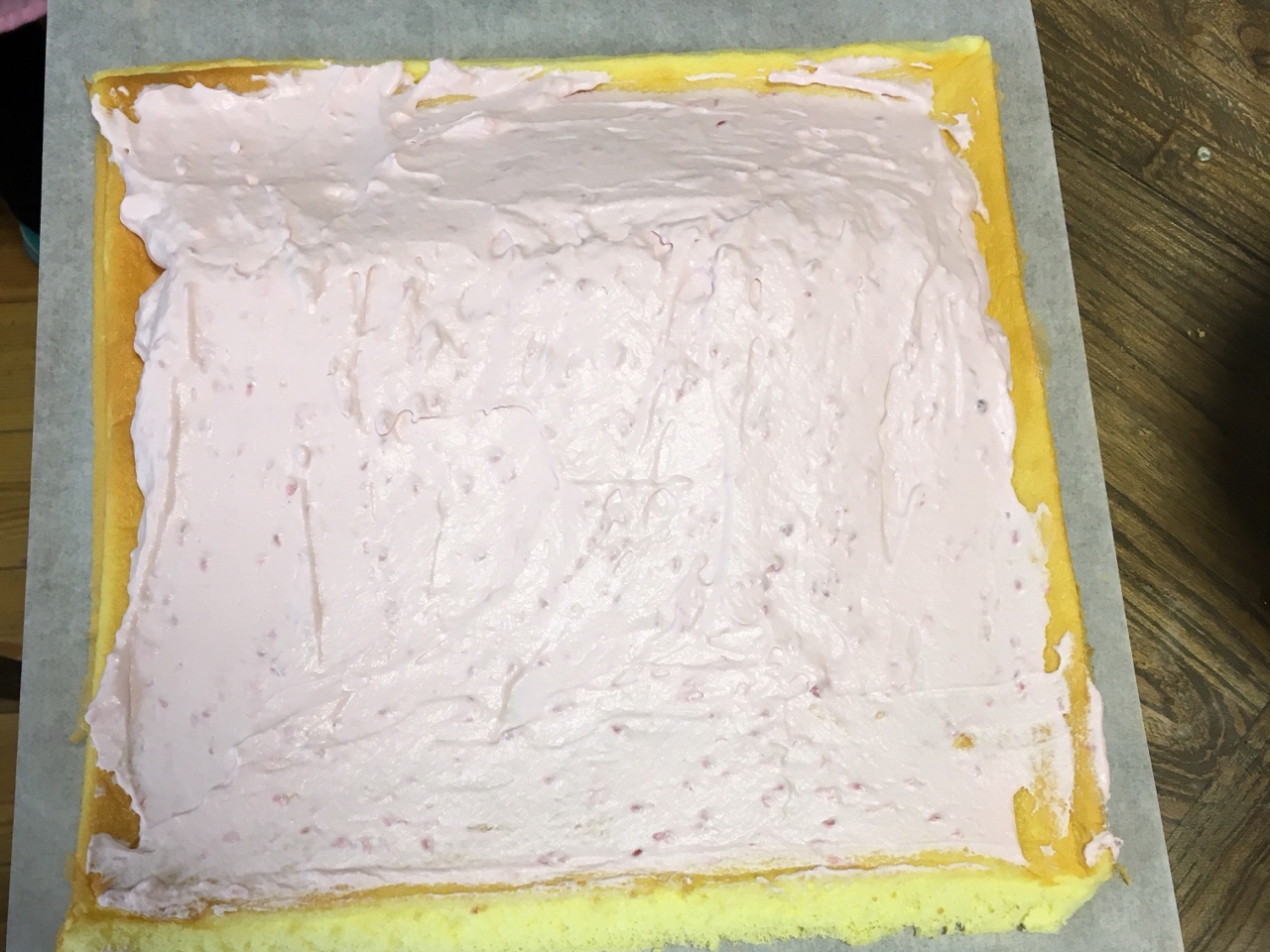 樹莓蛋糕卷的做法 步骤10