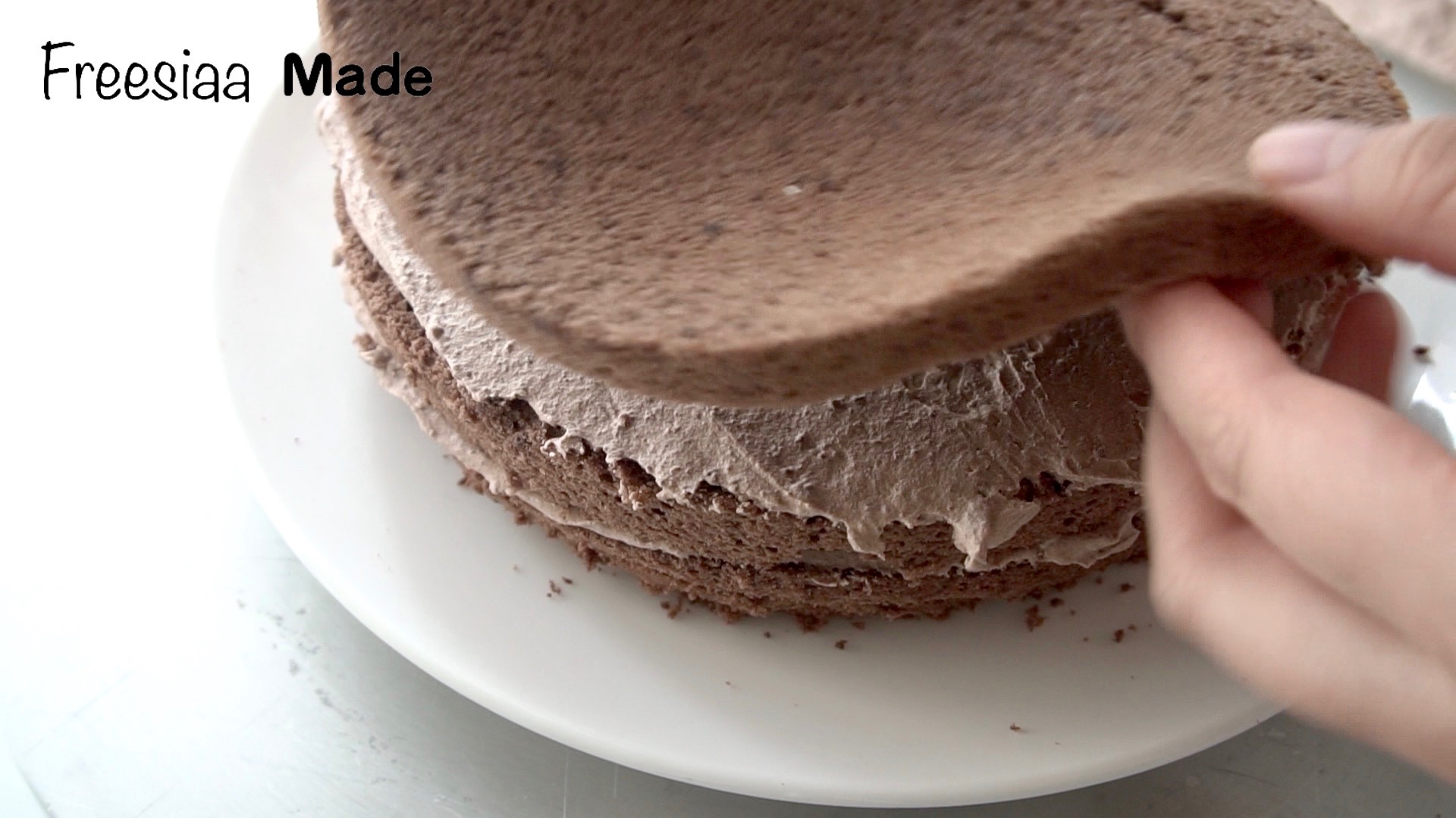 （視頻菜譜）滴落巧克力蛋糕的做法 步骤7