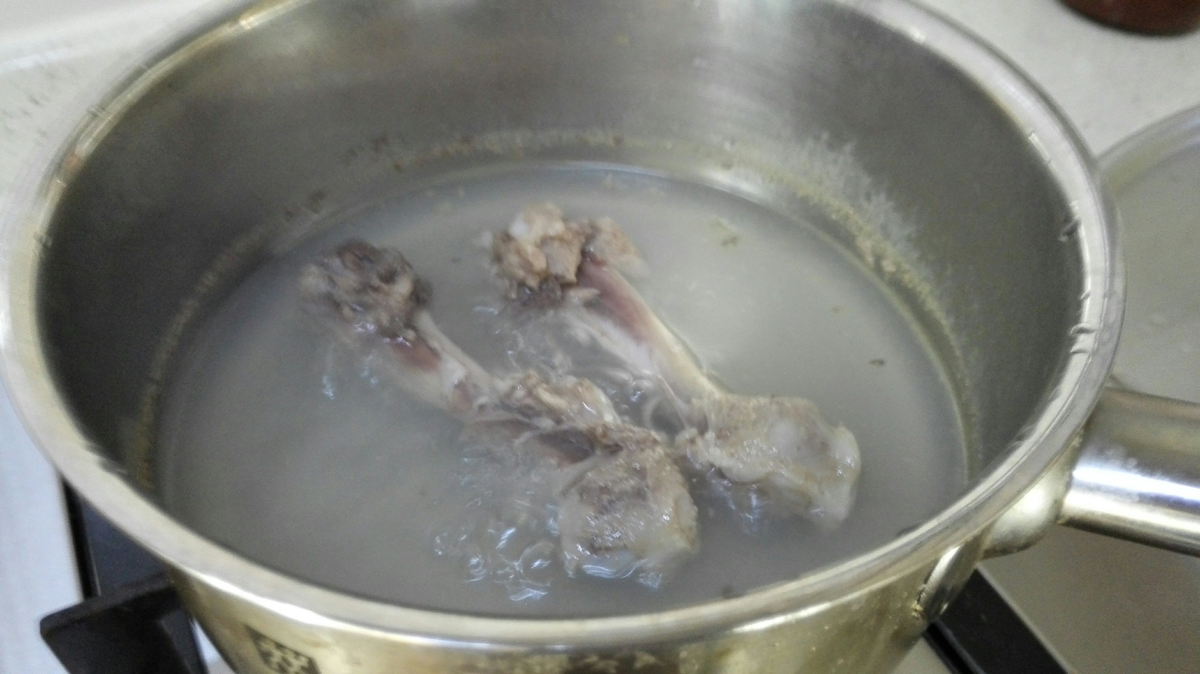 西蘭花雞肉粥的做法 步骤2