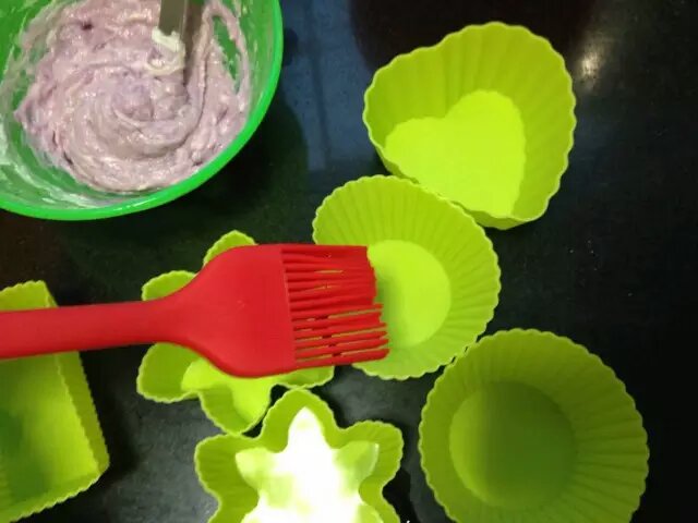 雙色紫薯發糕的做法 步骤4