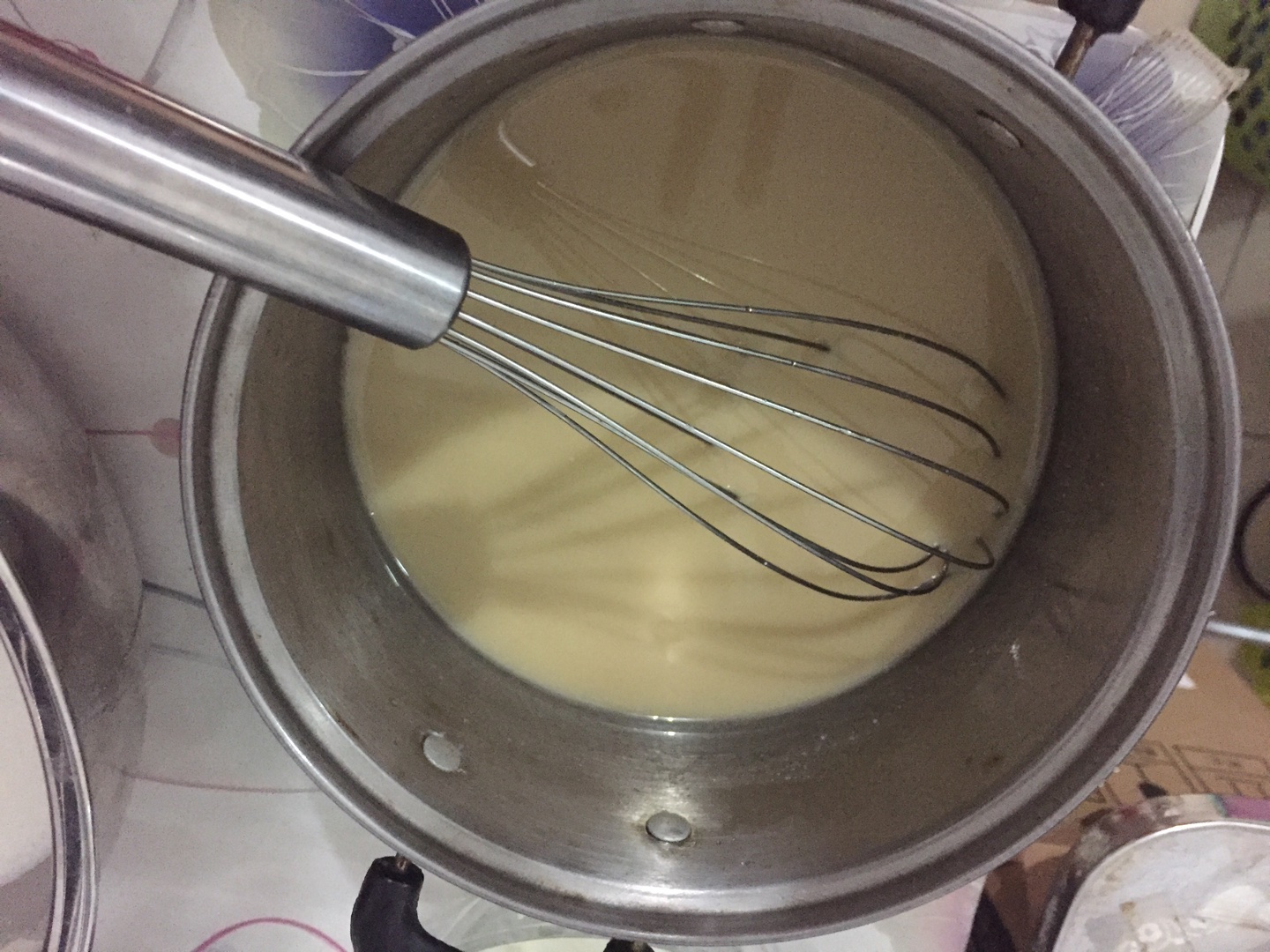 千層椰汁馬蹄糕的做法 步骤2