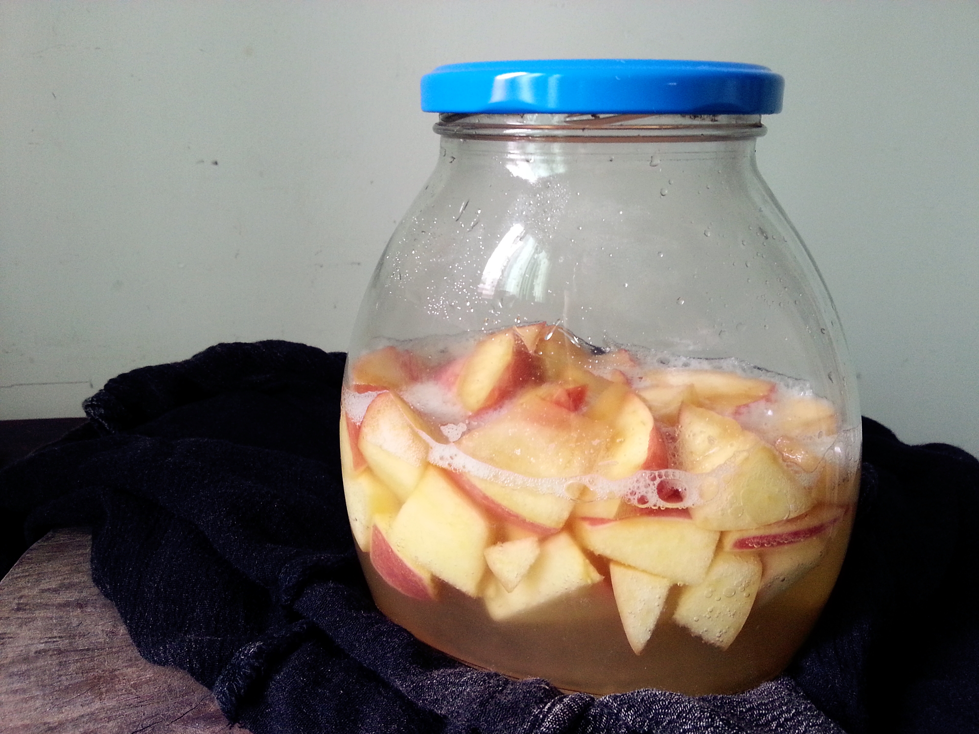 蘋果天然酵母、面種、面包的做法 步骤2