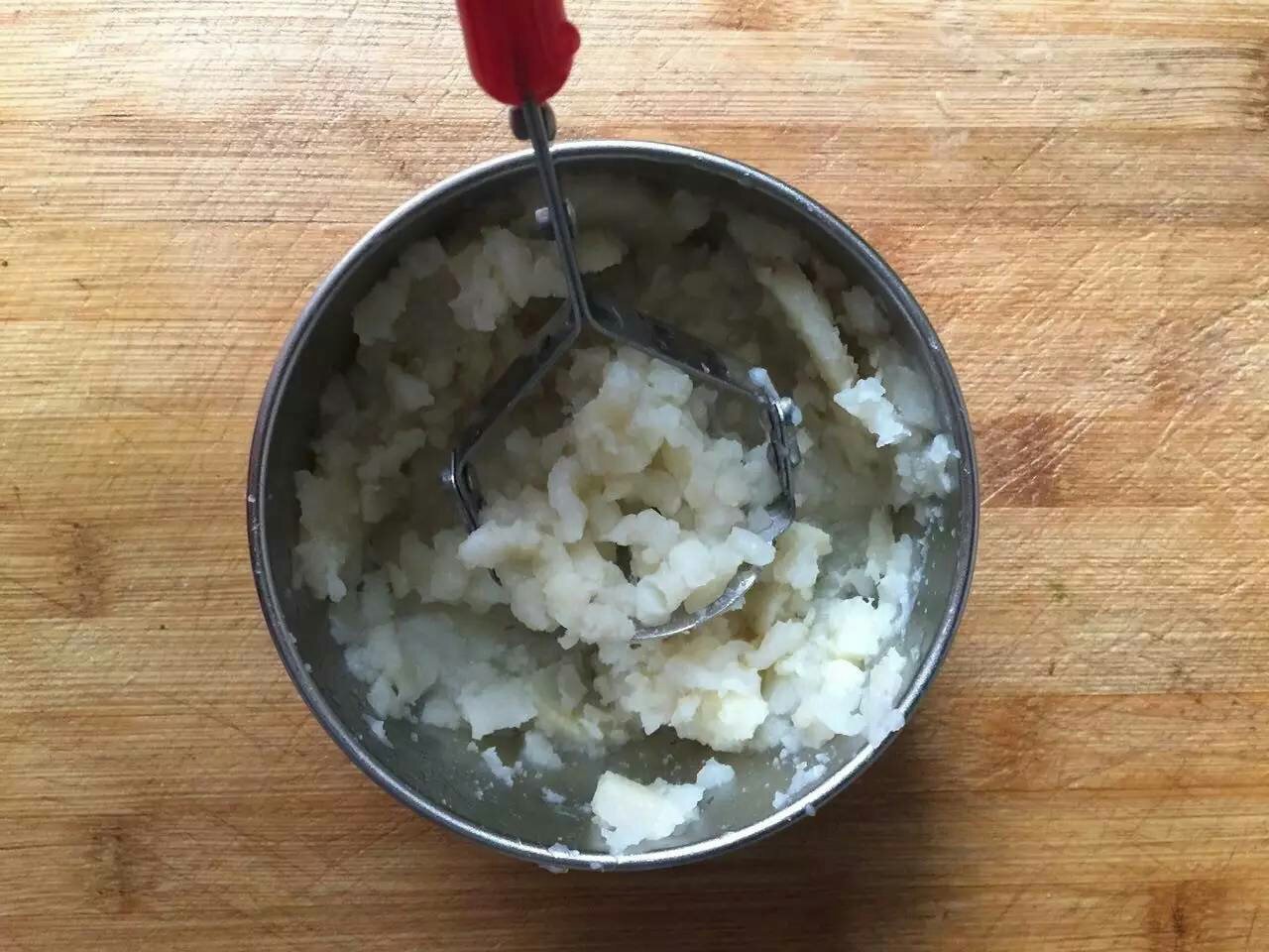 香煎雜蔬土豆餅的做法 步骤3