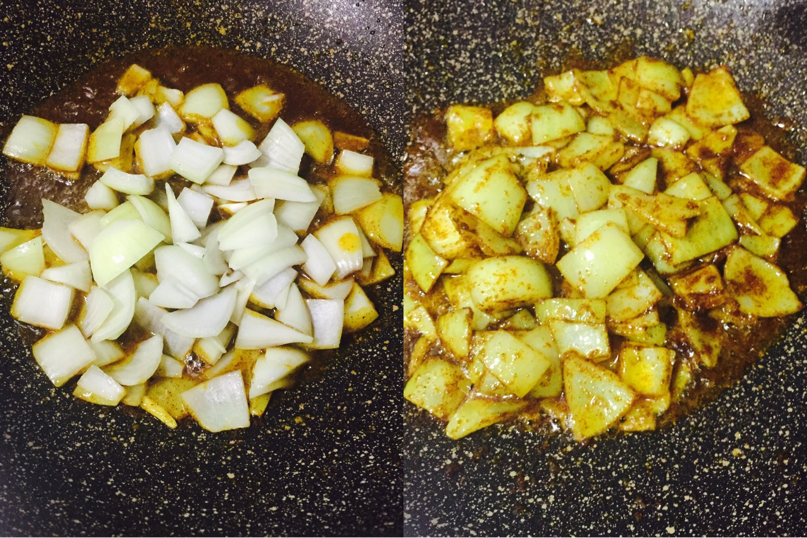咖喱土豆的做法 步骤2