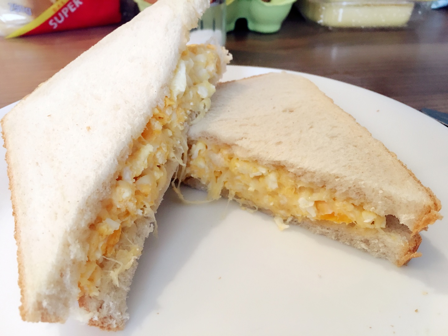 打破傳統雞蛋芝士三明治的做法 步骤10
