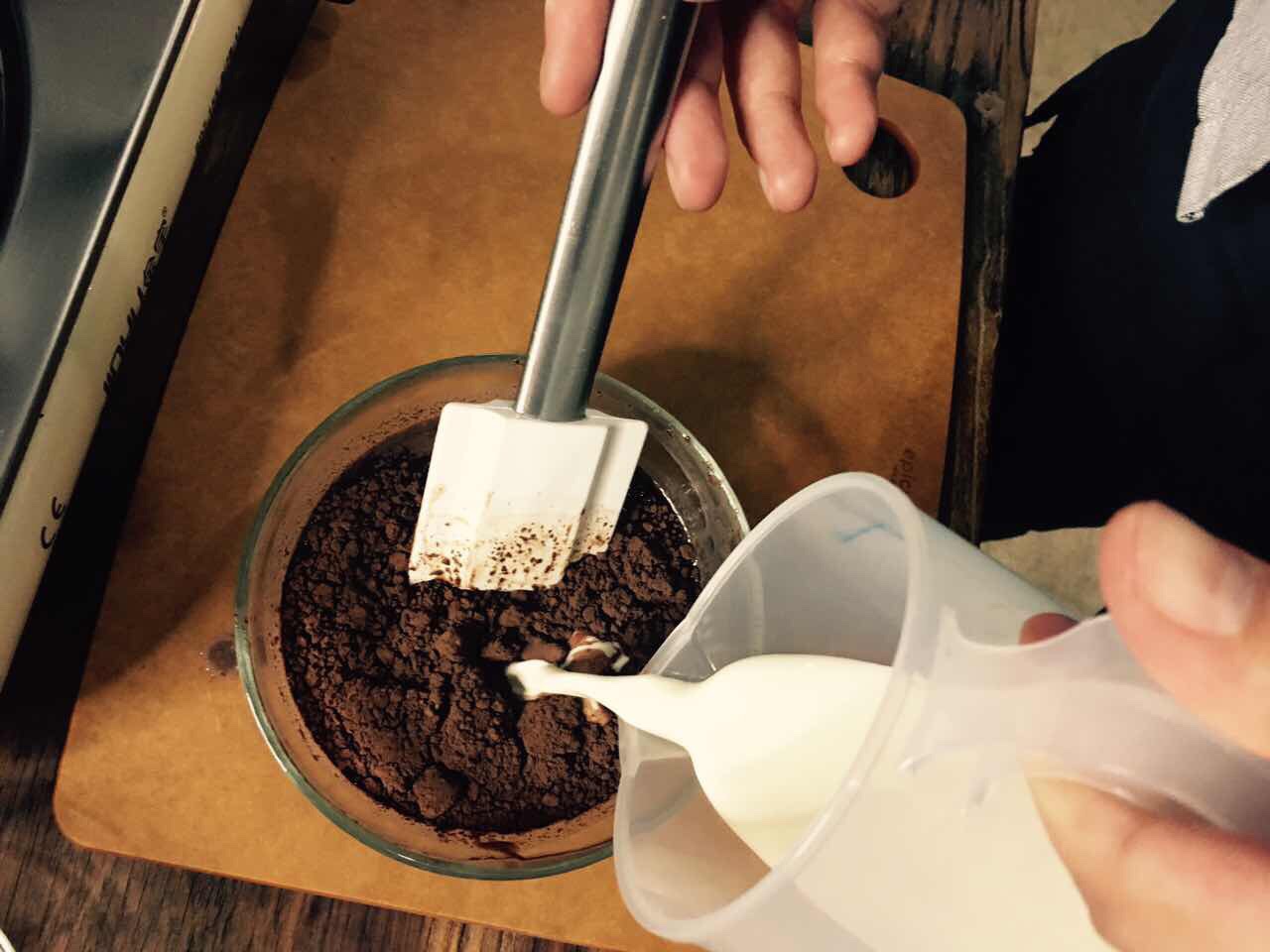 跟著辣叔DDC學做熱巧克力的做法 步骤5