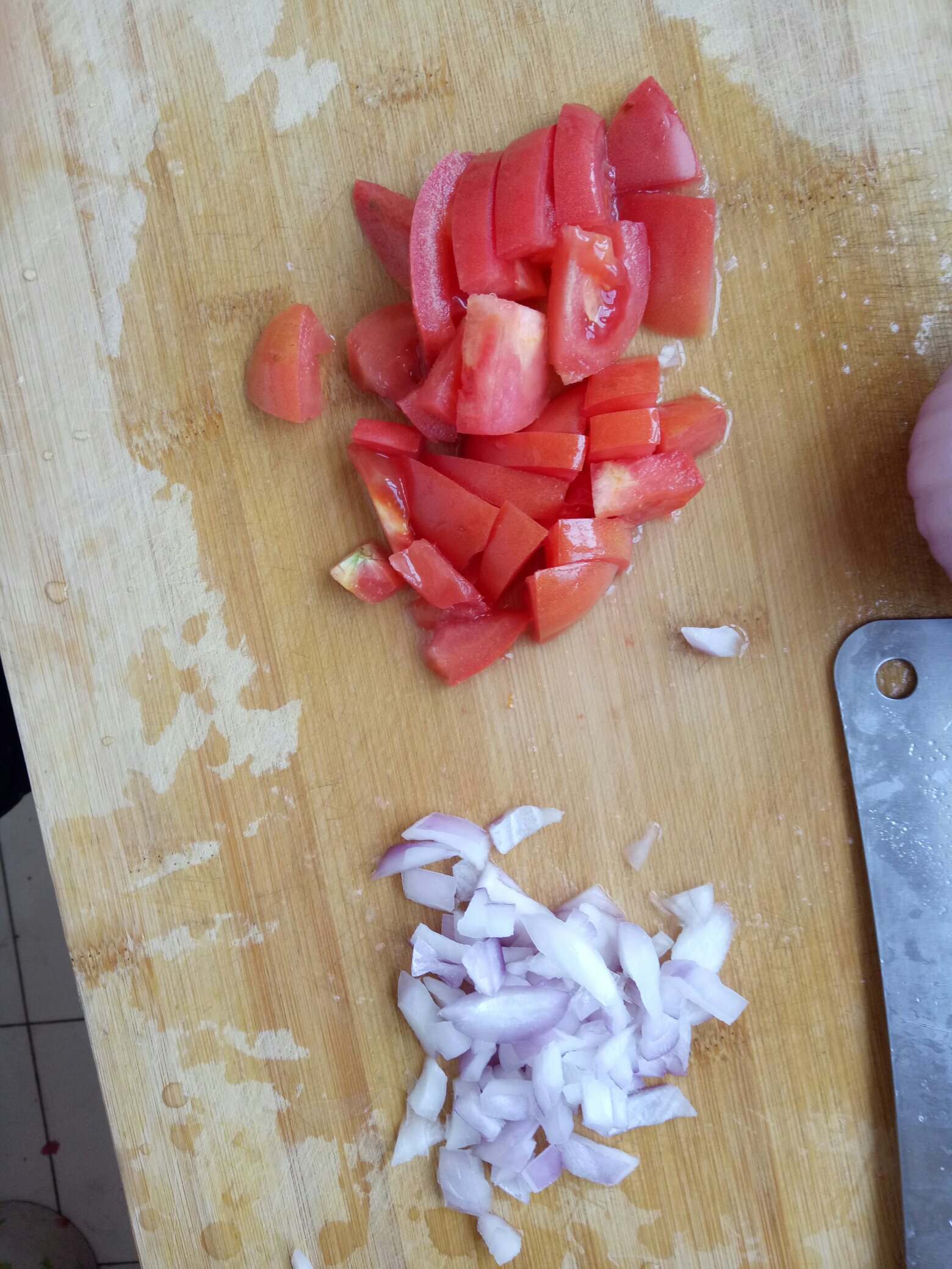 簡易版番茄龍利魚（無鹽）的做法 步骤2
