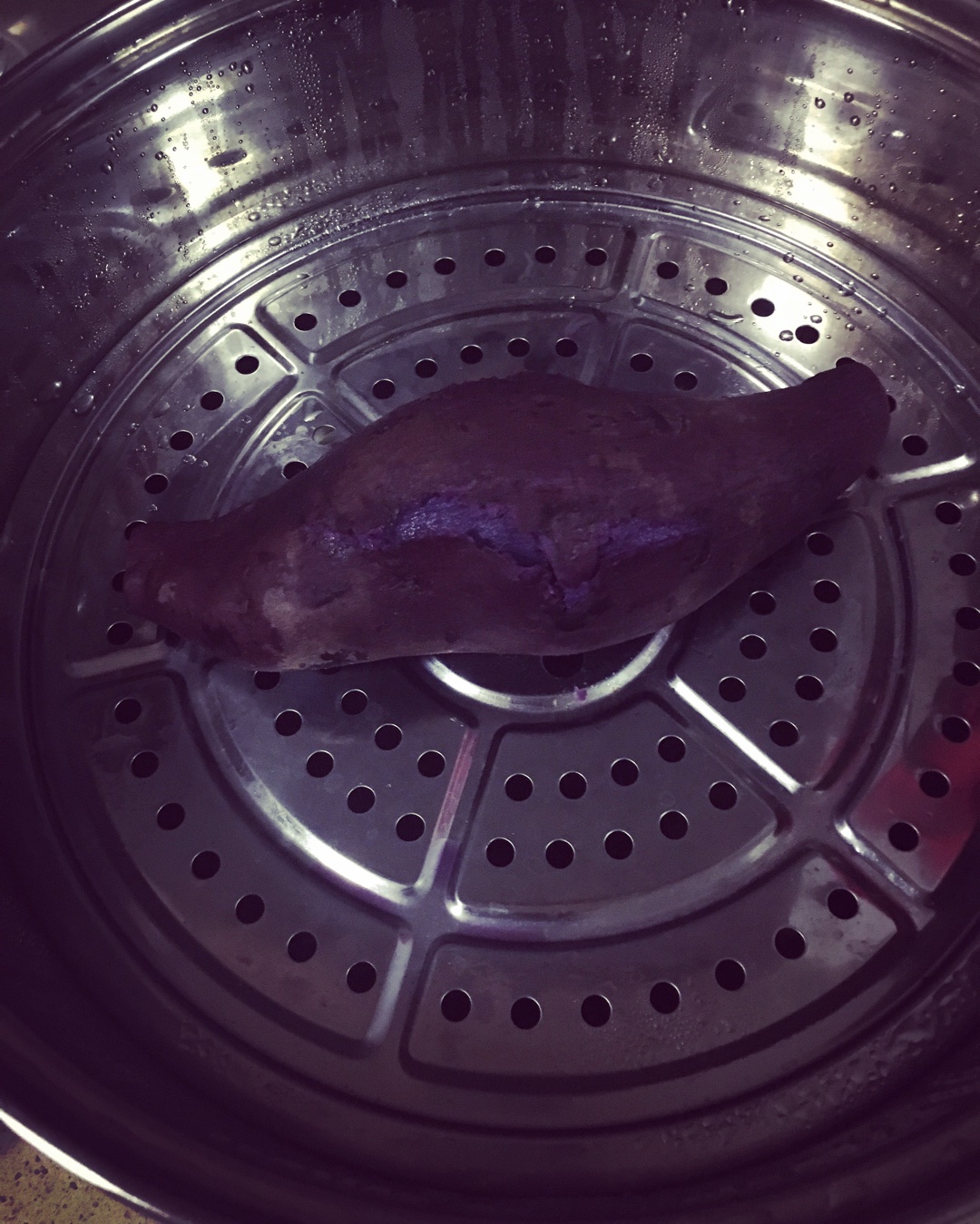 紫薯軟式吐司松下面包機版的做法 步骤1