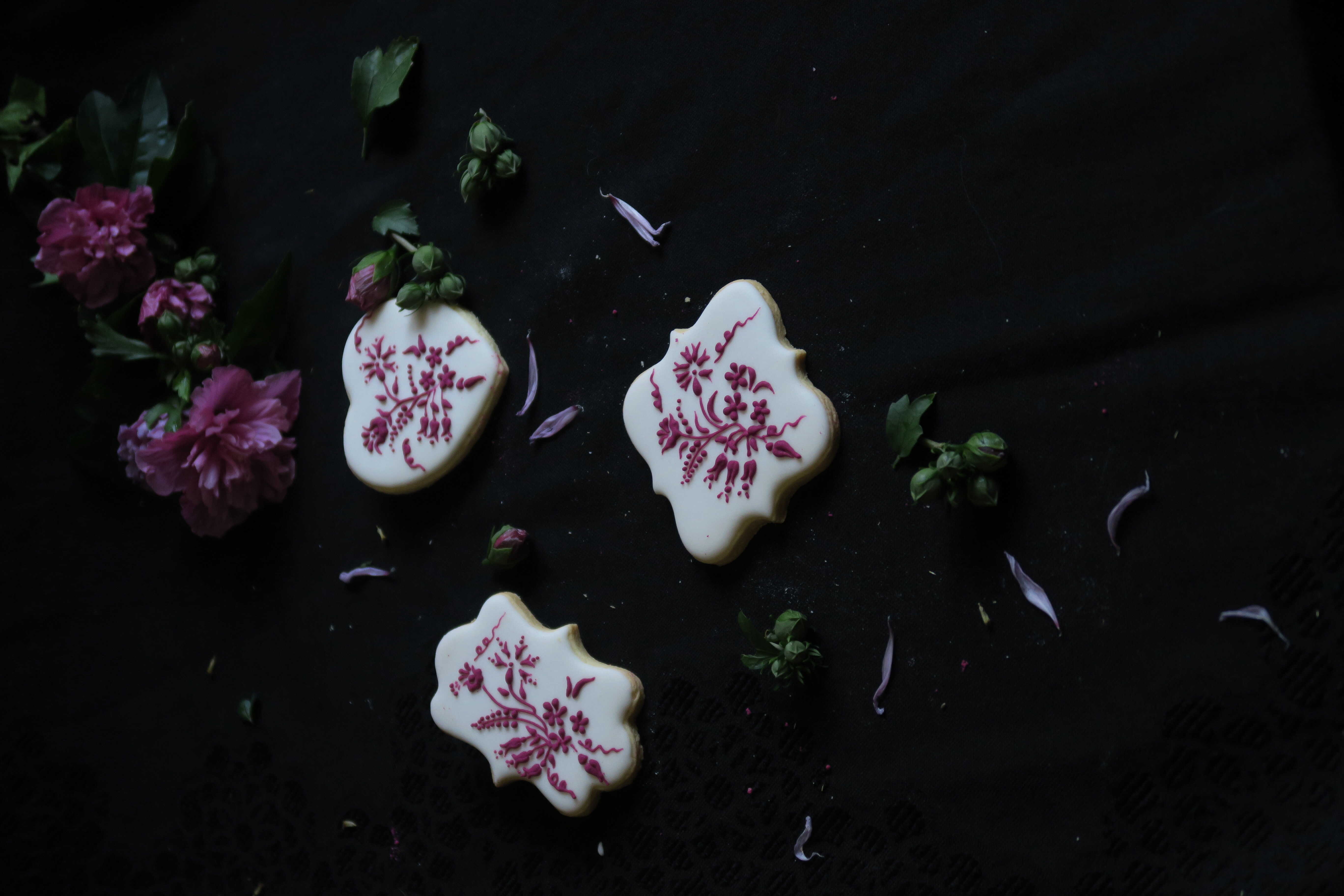 紫色魅影……糖霜餅干的做法的做法 步骤1