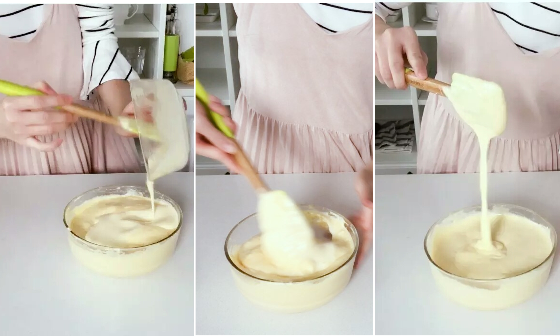 寶寶輔食︰栗子紅薯海綿蛋糕—加強版“海綿寶寶”來啦！12M+的做法 步骤14