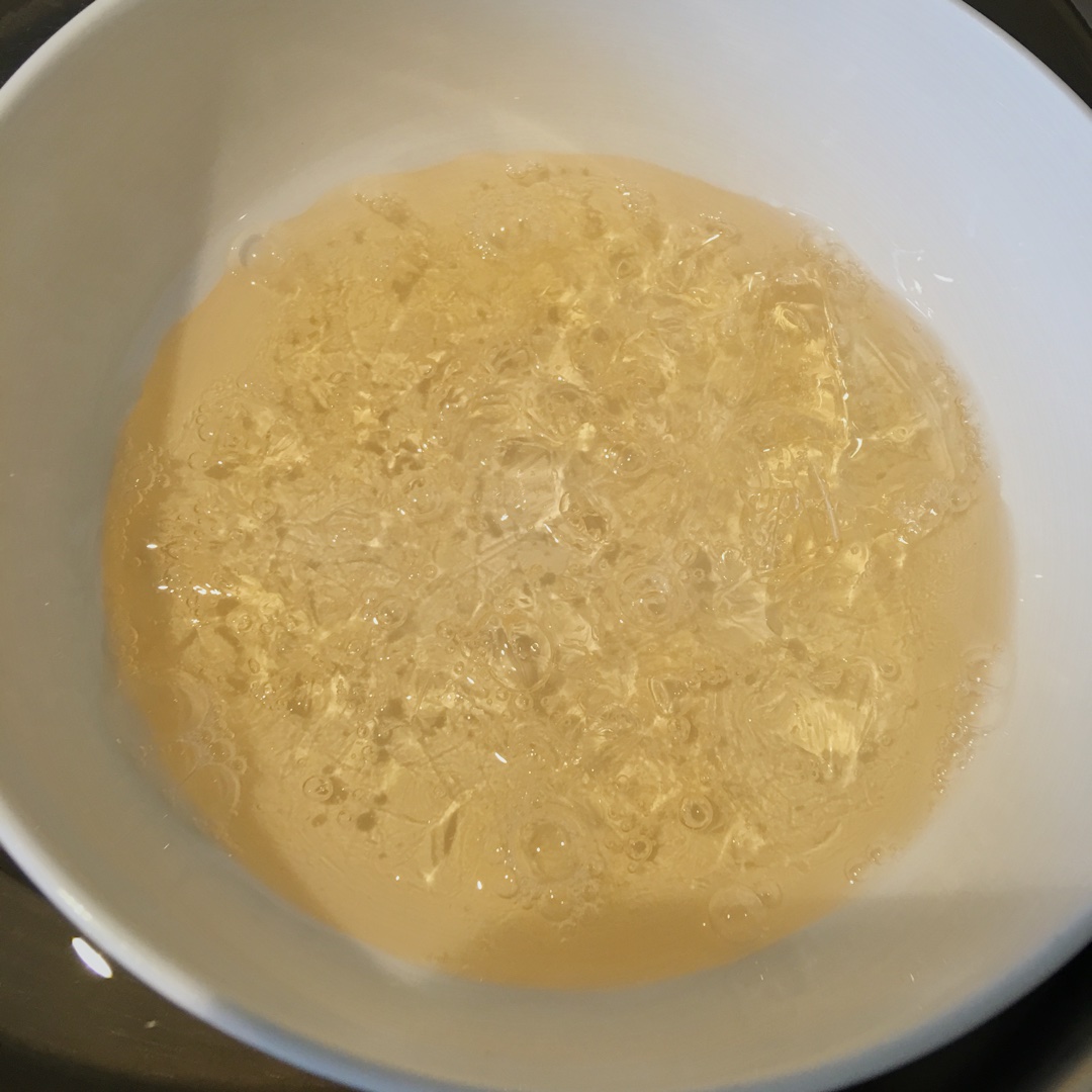 椰汁西米桂花糕的做法 步骤5