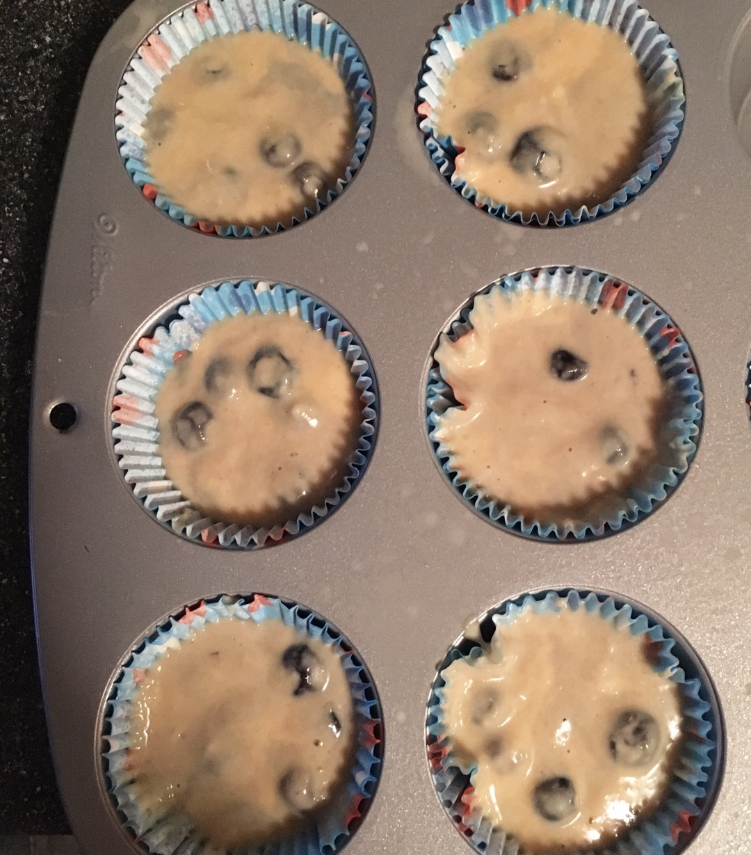 低糖低油藍莓馬芬（blueberry muffin）的做法 步骤6