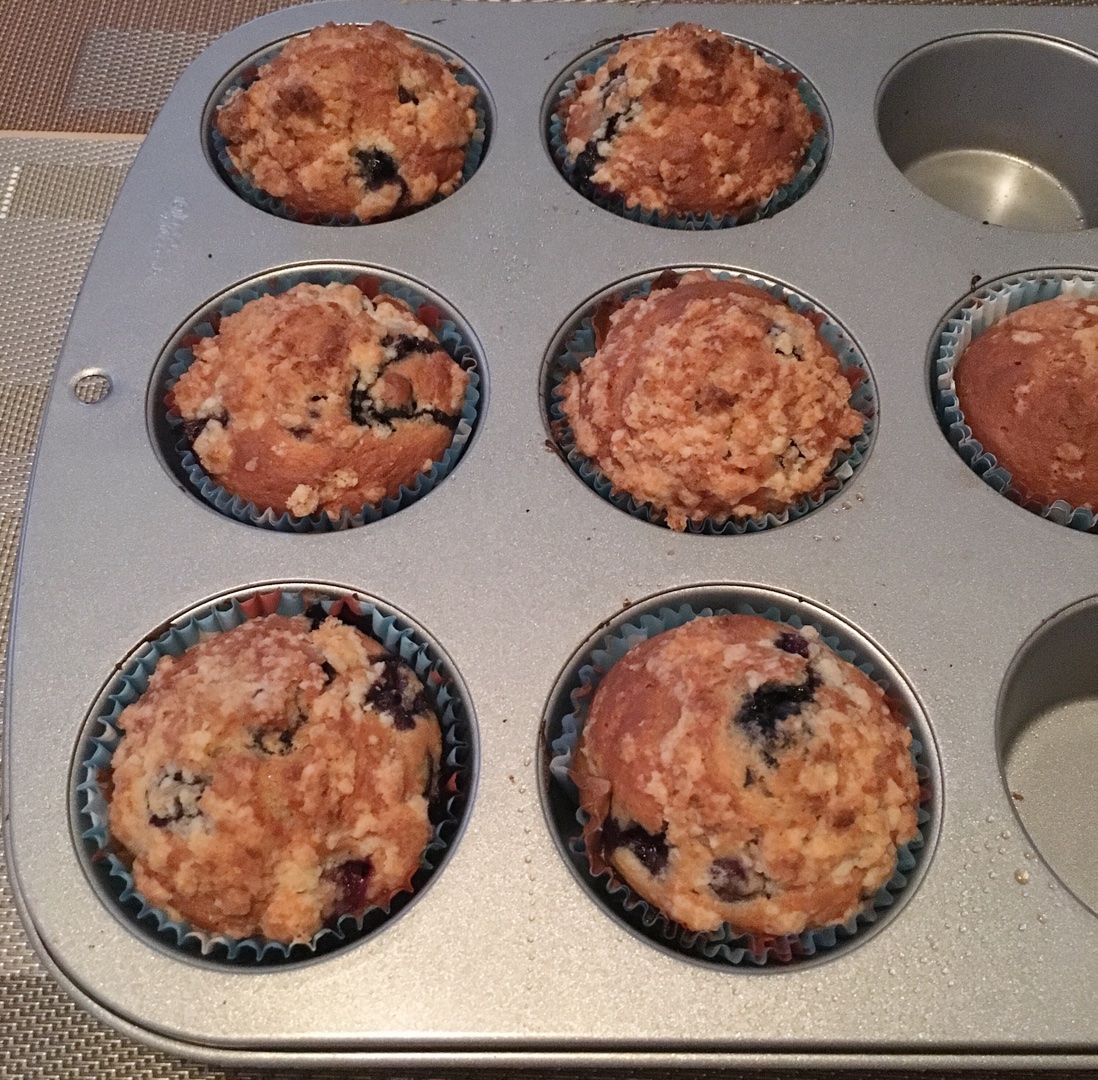 低糖低油藍莓馬芬（blueberry muffin）的做法 步骤10