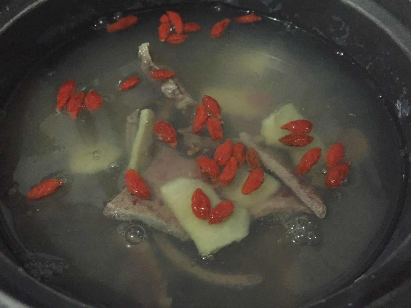 豬肝湯(電飯鍋版)的做法 步骤5